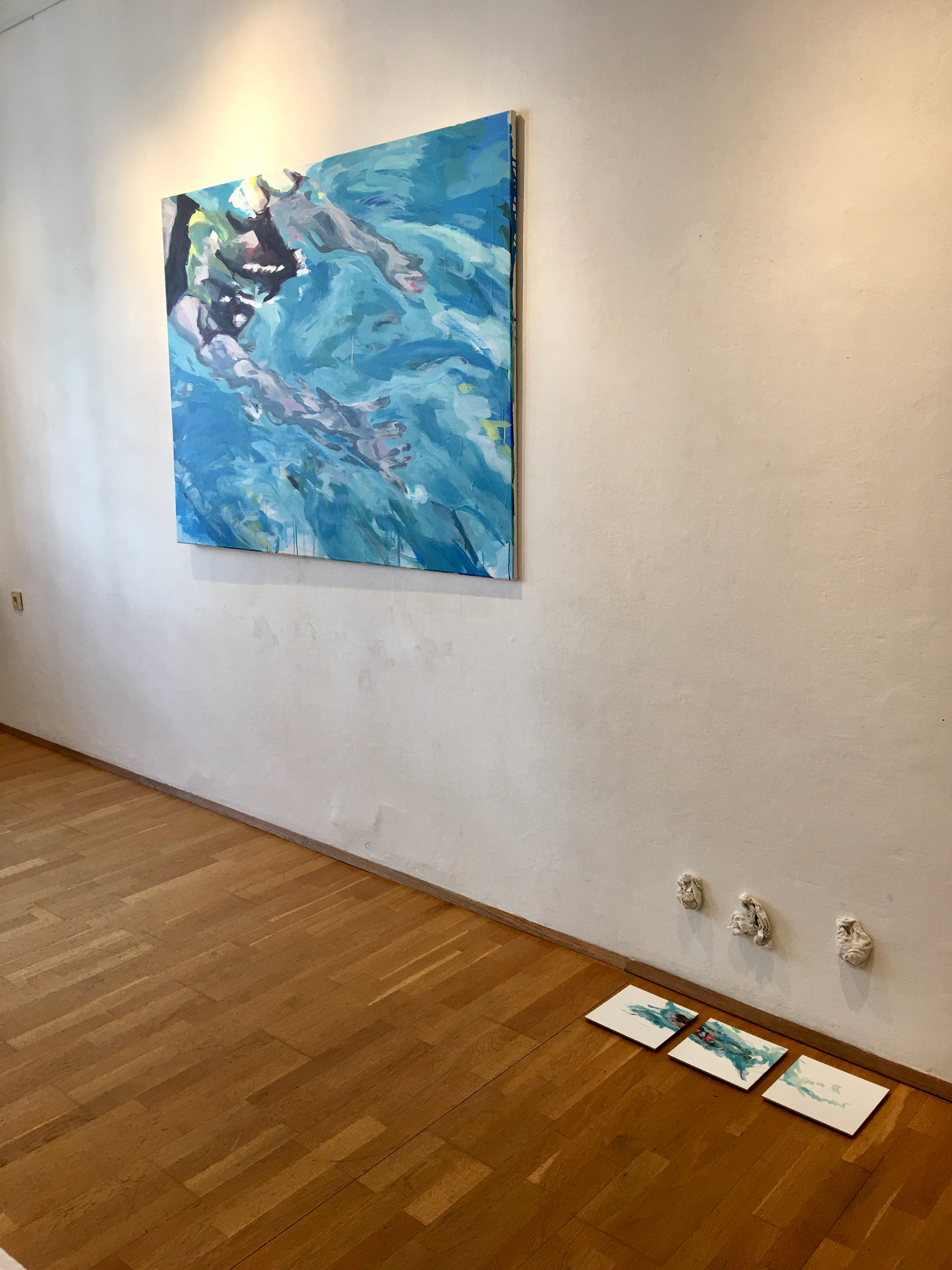 Skin Hunger II // Körperlichkeit, Ausstellungsansicht, Intakt Galerie WUK, 2022