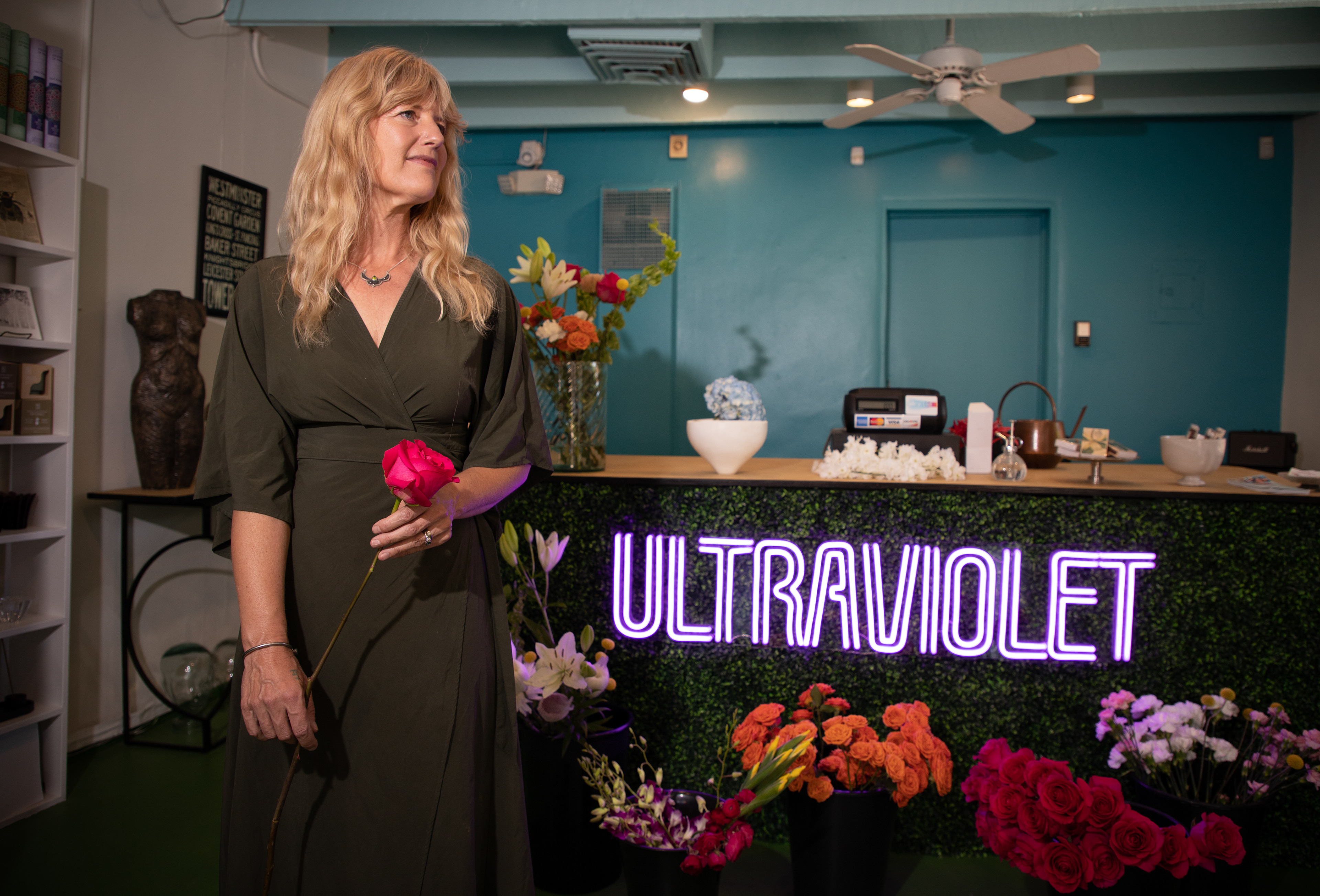 Pictured: Britt Brown - Liam DeBonis/Taos News