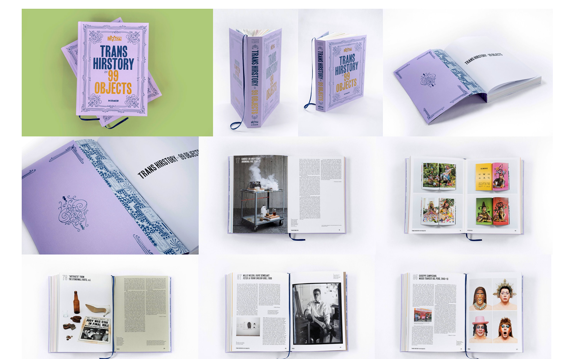 Book Page: Official gallery of book images where viewers can have a more detailed view of the book's pages.