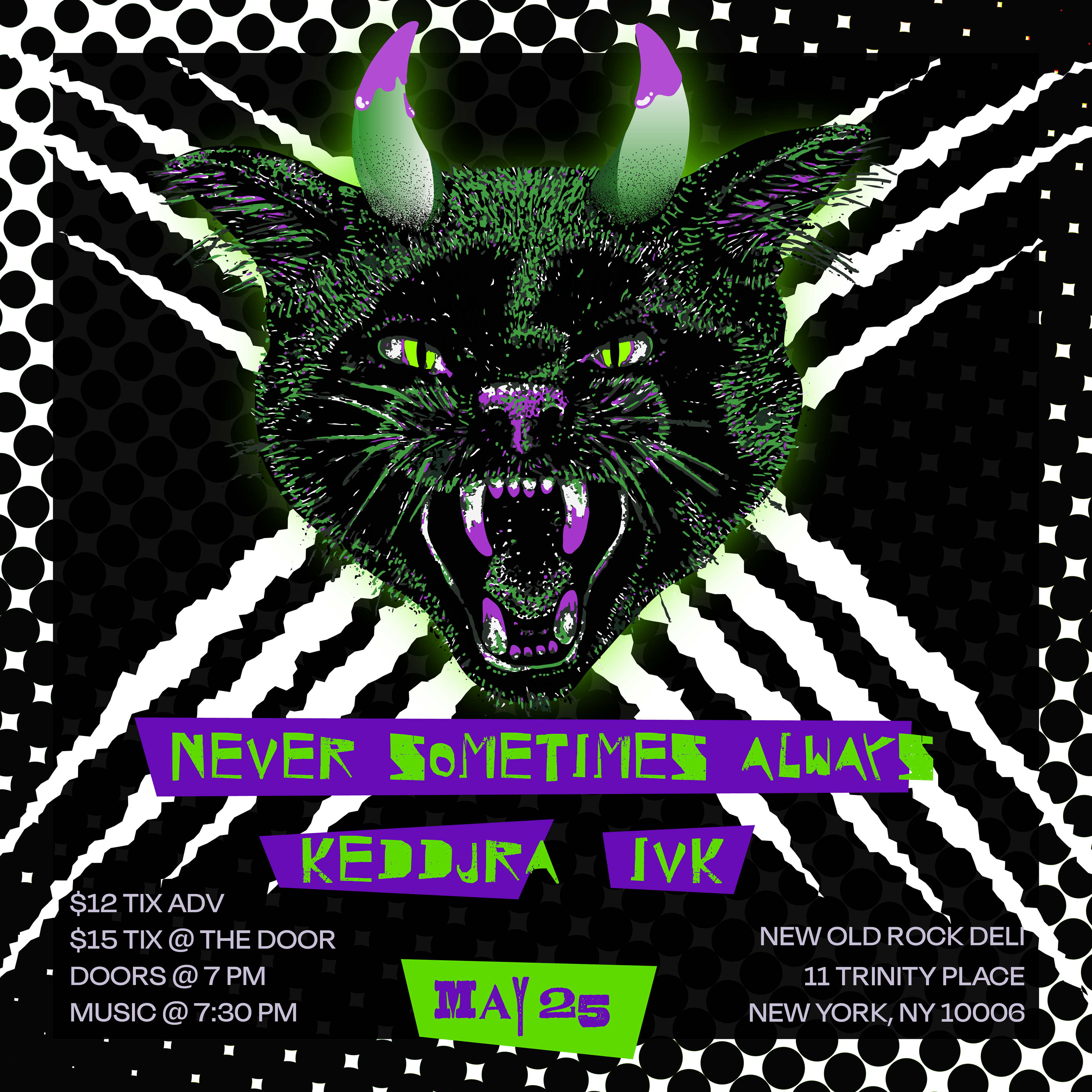 NSA Show Poster Design, May 2024. Created on Adobe Illustrator.