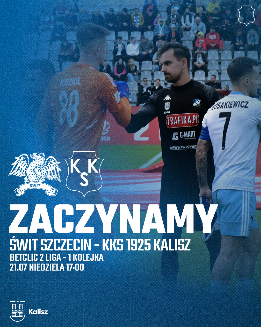 Rebranding dla KKS Kalisz