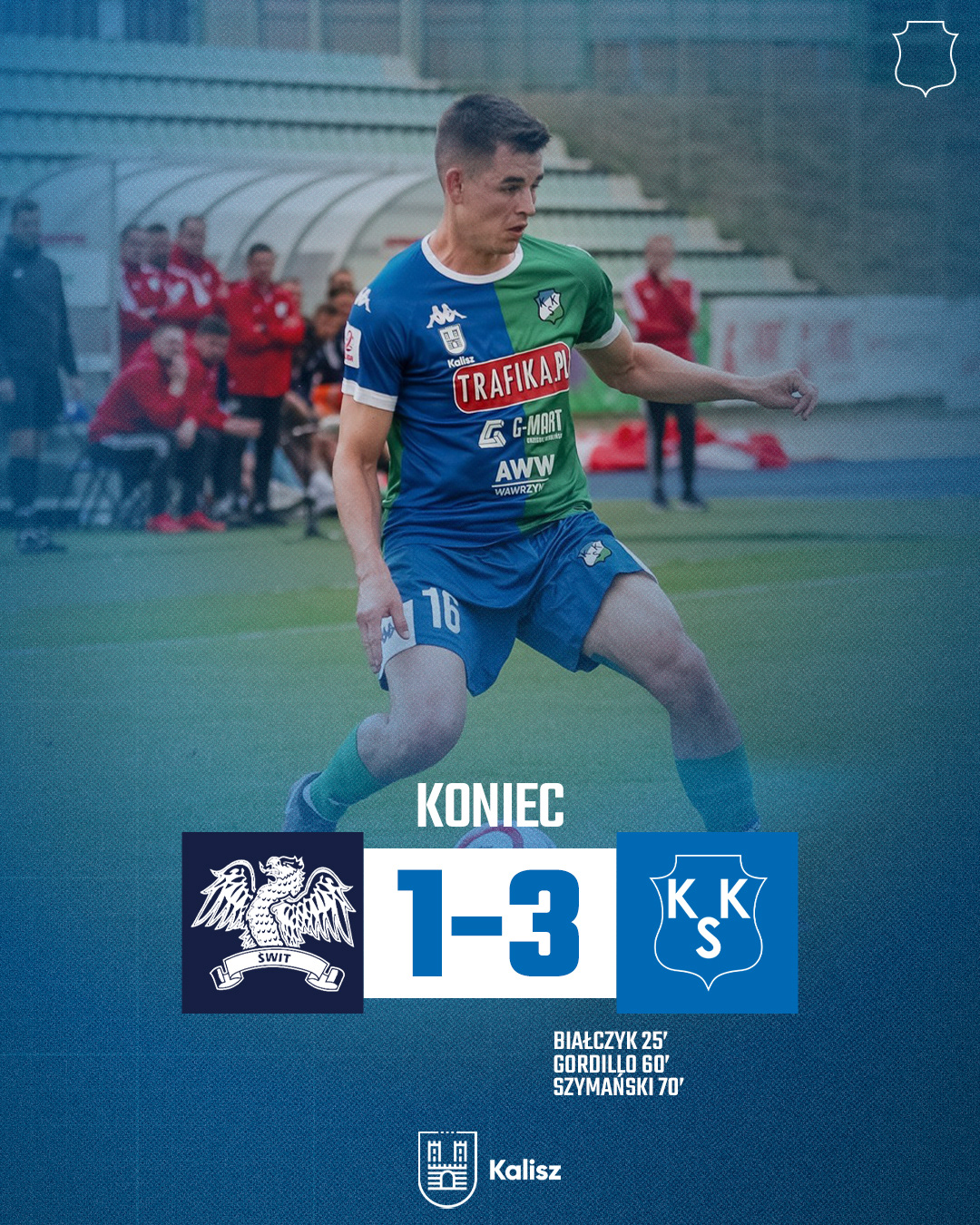 Rebranding dla KKS Kalisz