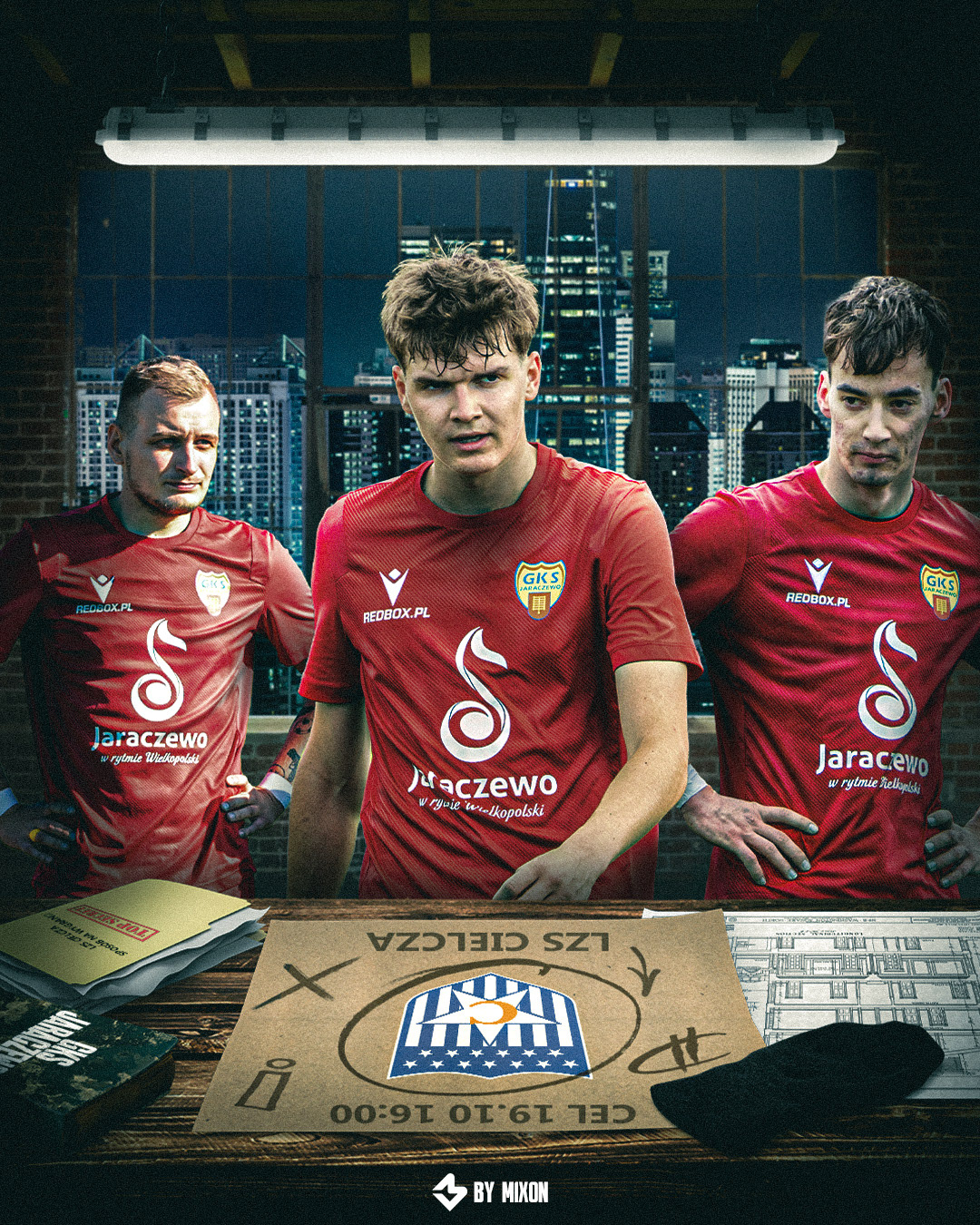 Grafika | Derby z LZS Cielczą