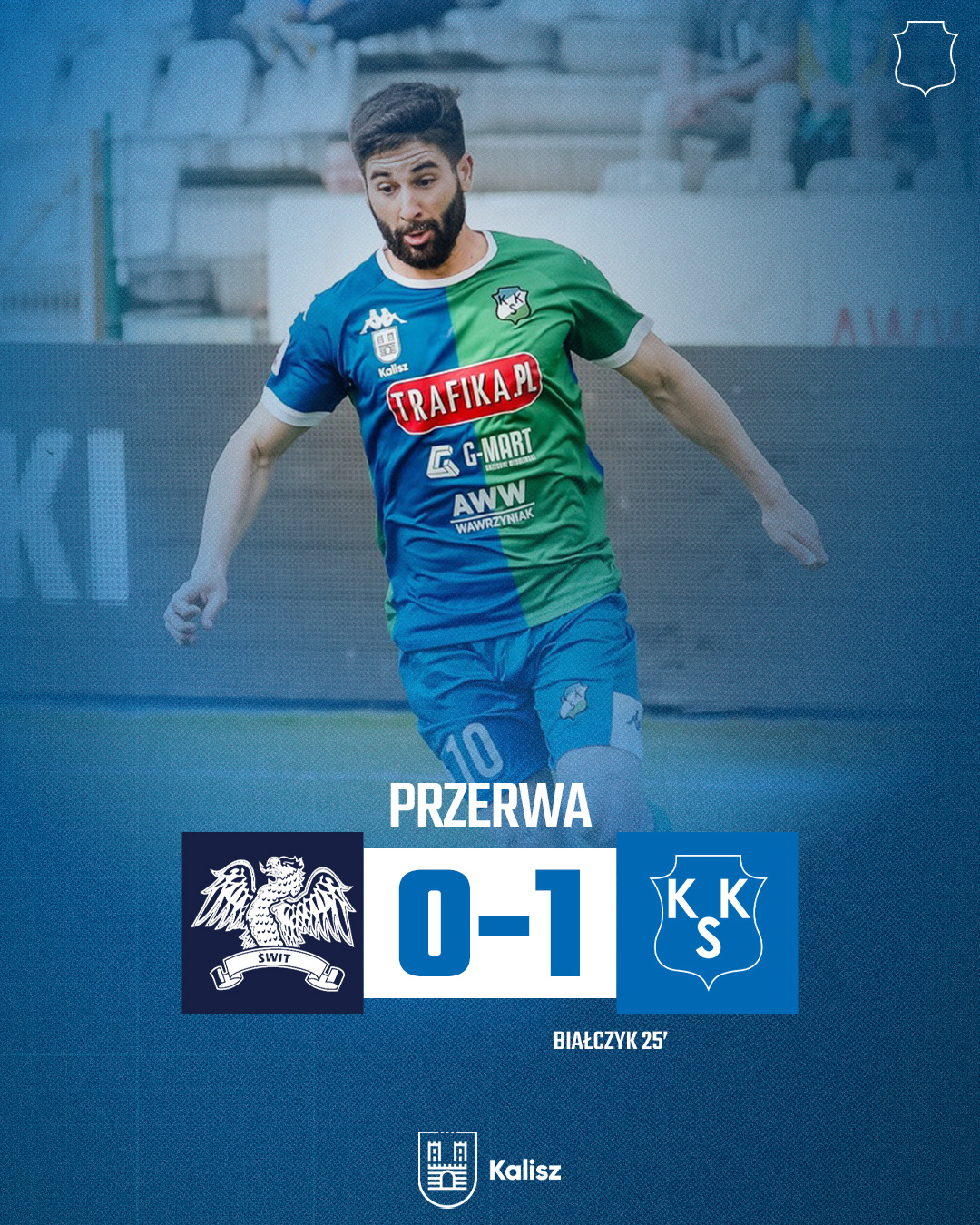 Rebranding dla KKS Kalisz