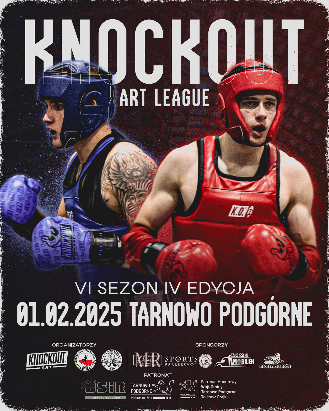 Grafika | Plakat Liga Muay Thai
