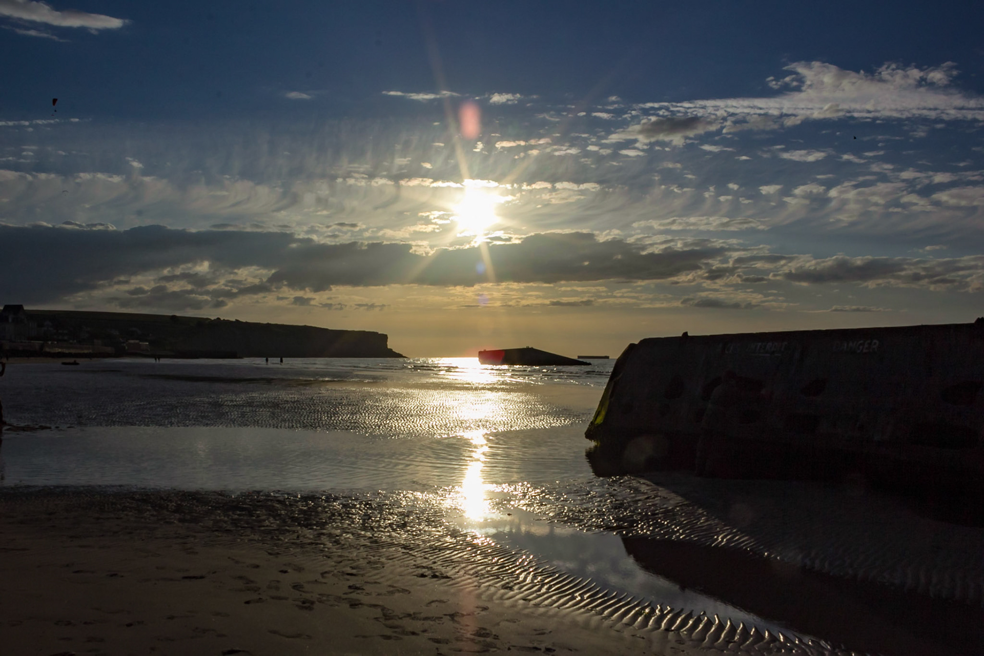 Mulberry Harbour Arromanches 2014