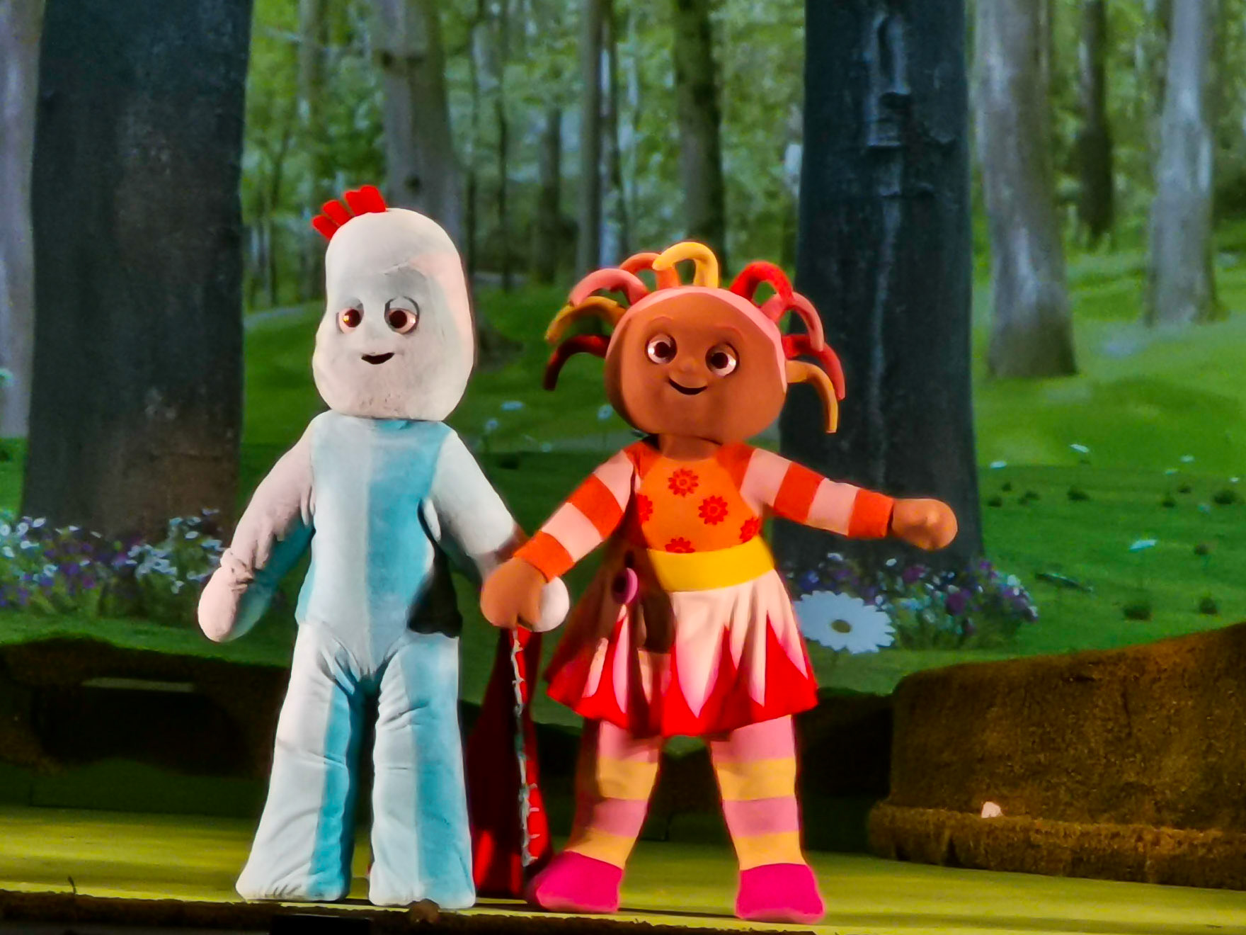 A great afternoon out at in the night garden live at the Cliffs Pavillion