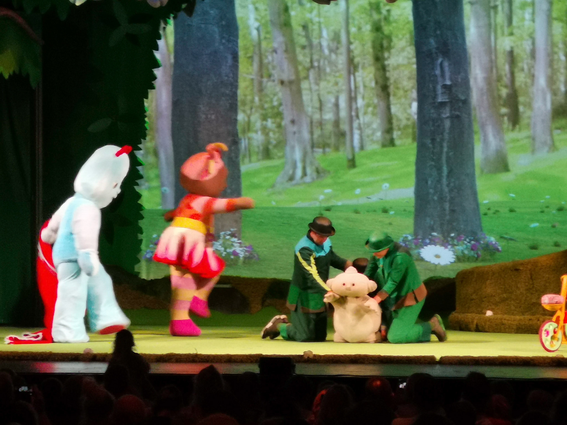 A great afternoon out at in the night garden live at the Cliffs Pavillion
