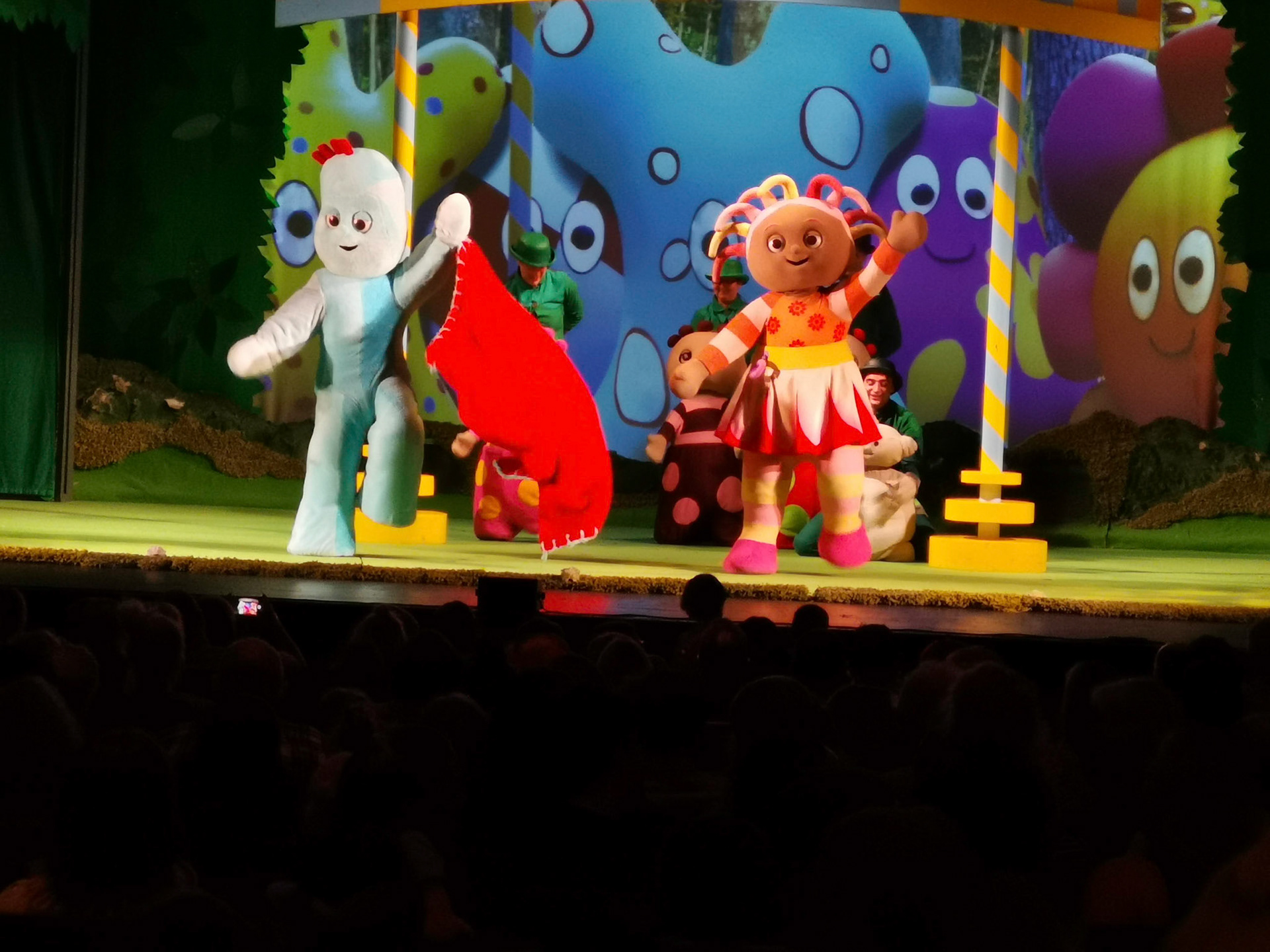 A great afternoon out at in the night garden live at the Cliffs Pavillion