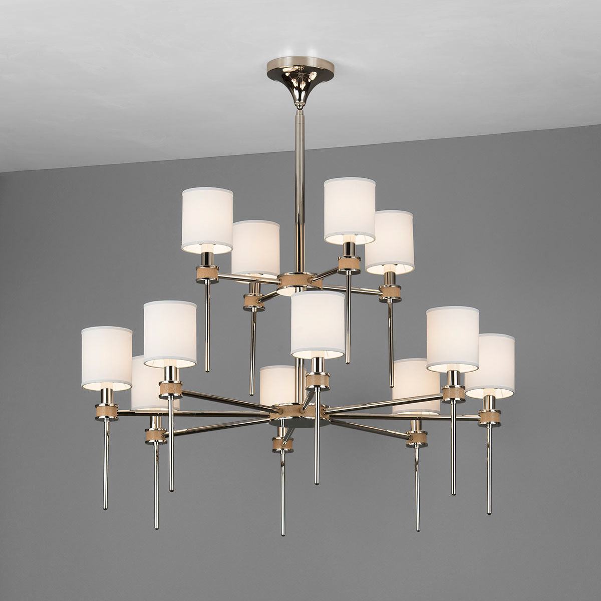 Topanga 2 Tier Chandelier