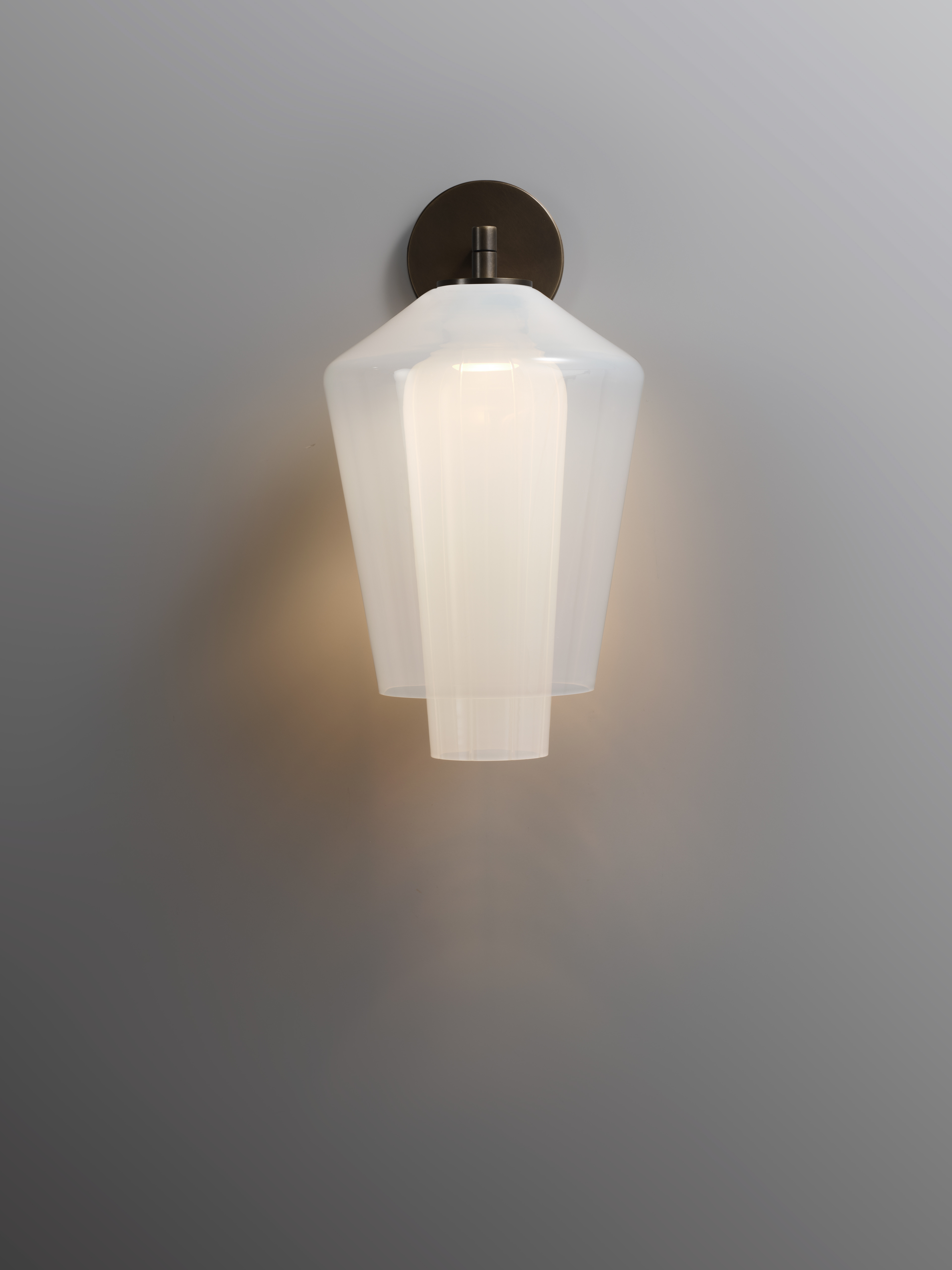 The Nest Sconce - Opaline