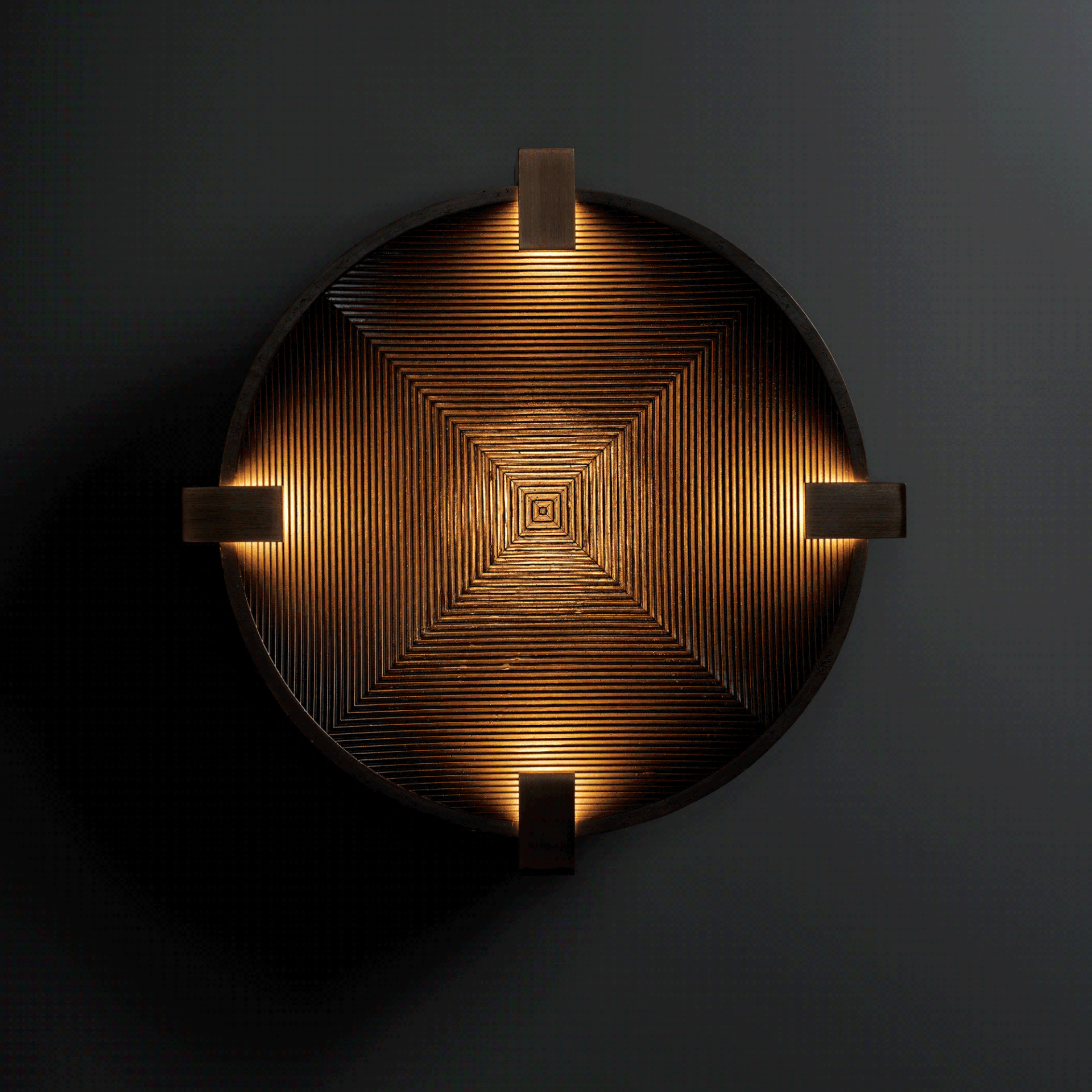 Quadrant Sconce Animated GIF
