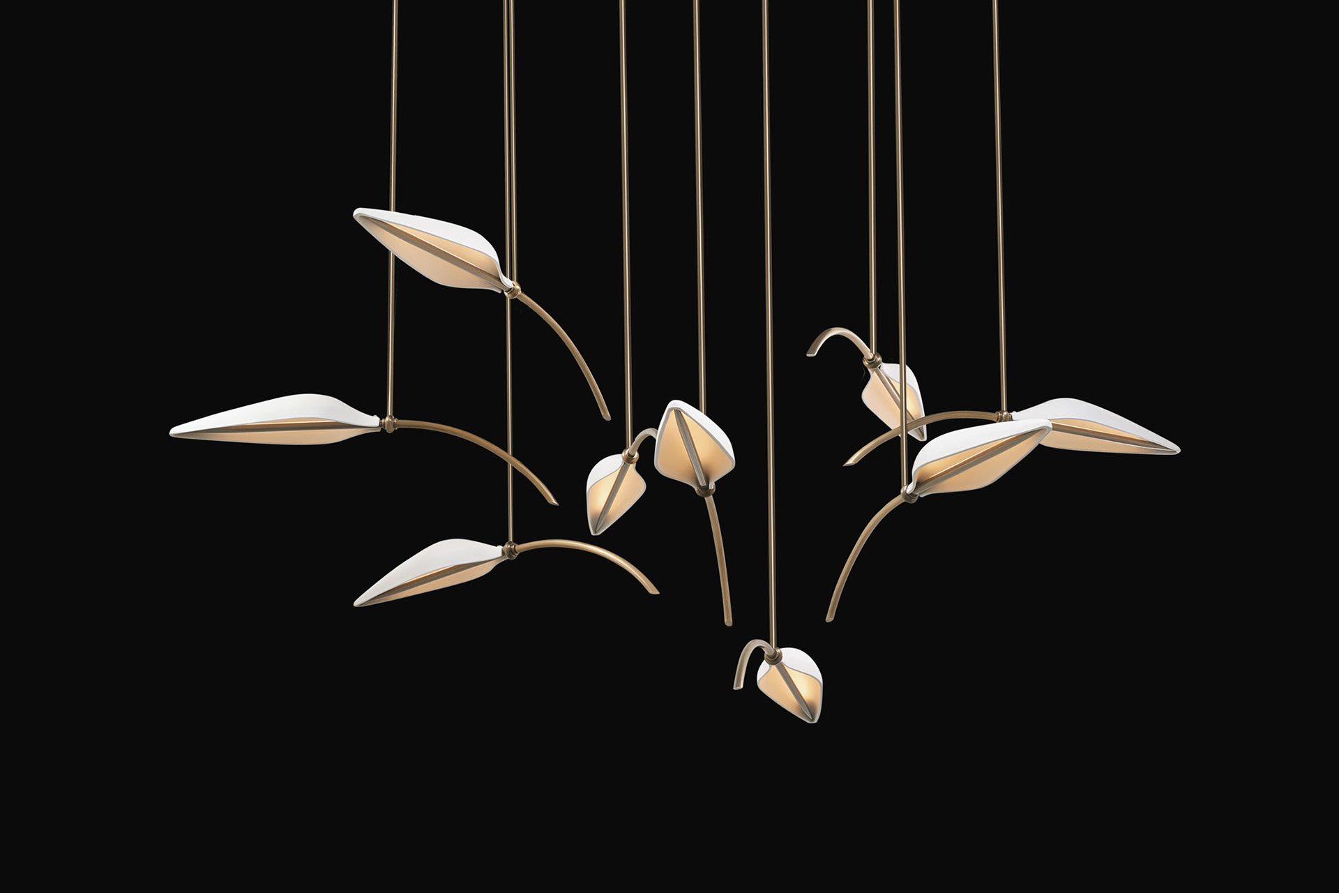 Spire Leaf Pendant 9