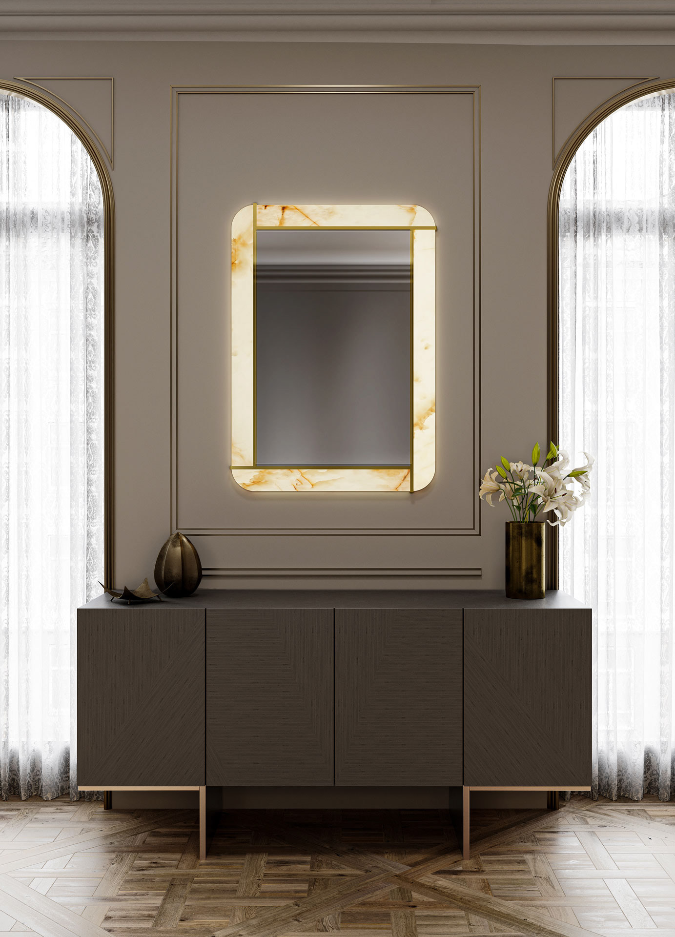 Volterra Illuminated Mirror