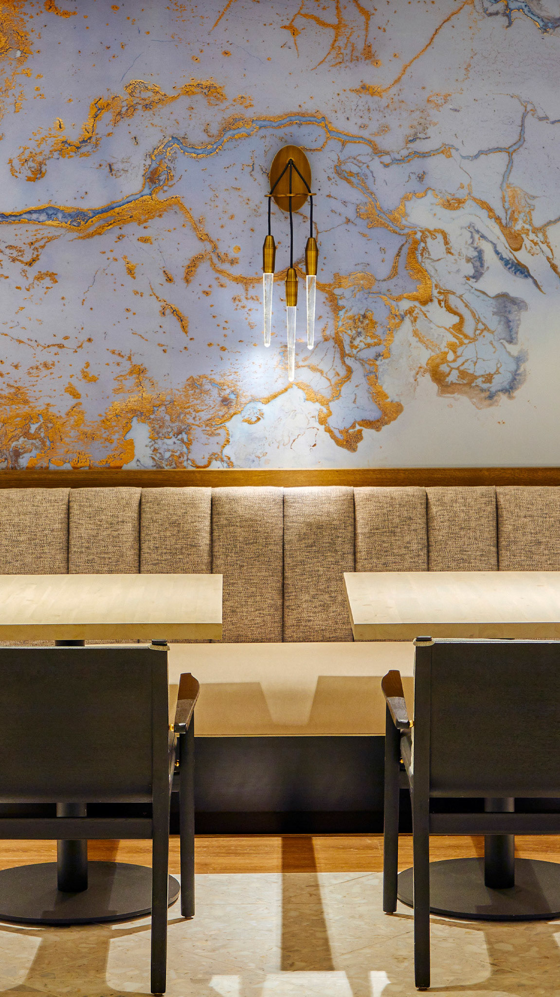 Custom Icicle Triple Sconce