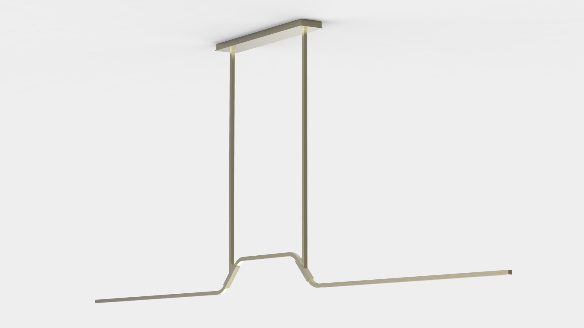 Render of Custom Branch Pendant