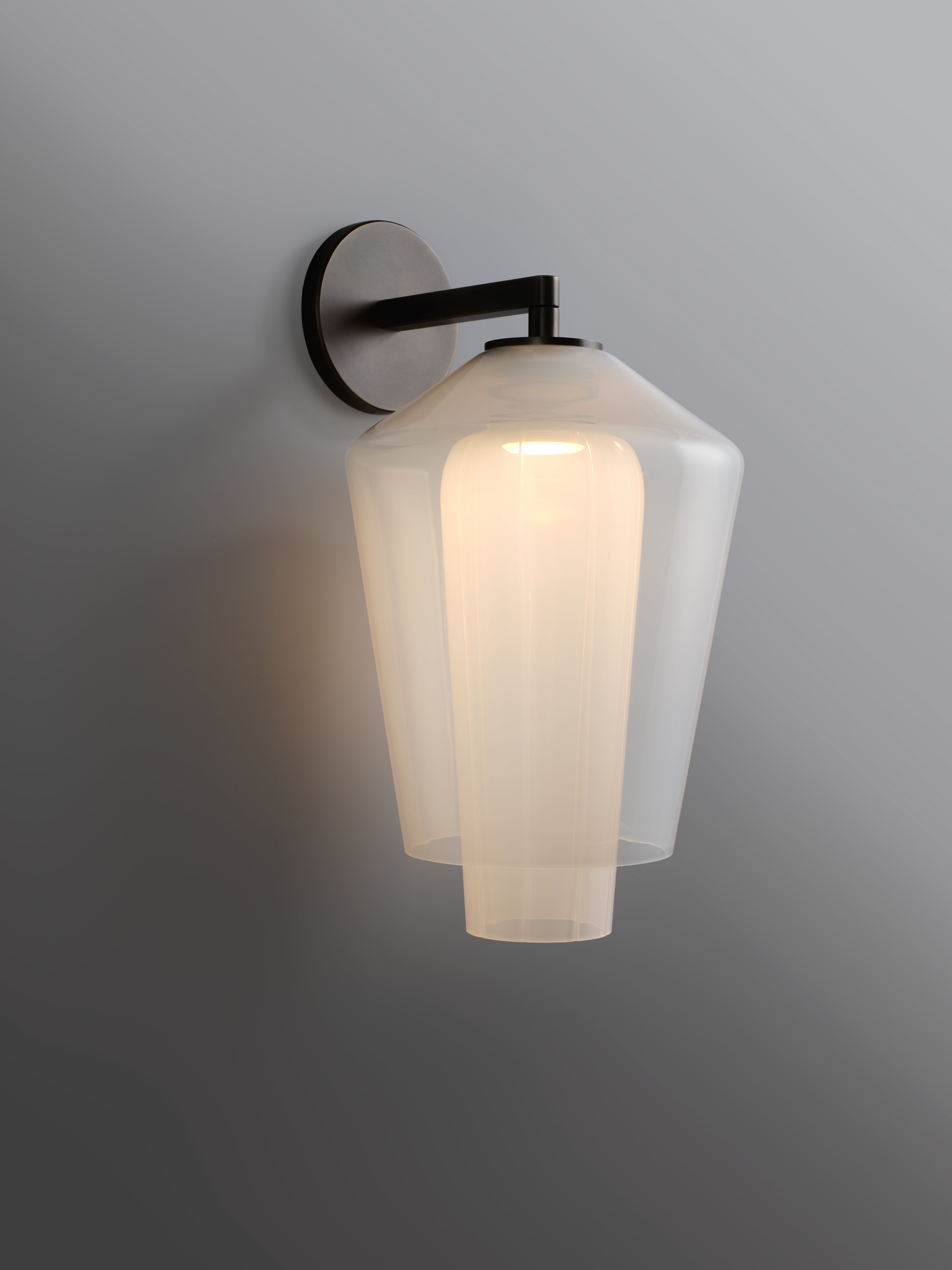 The Nest Sconce - Opaline