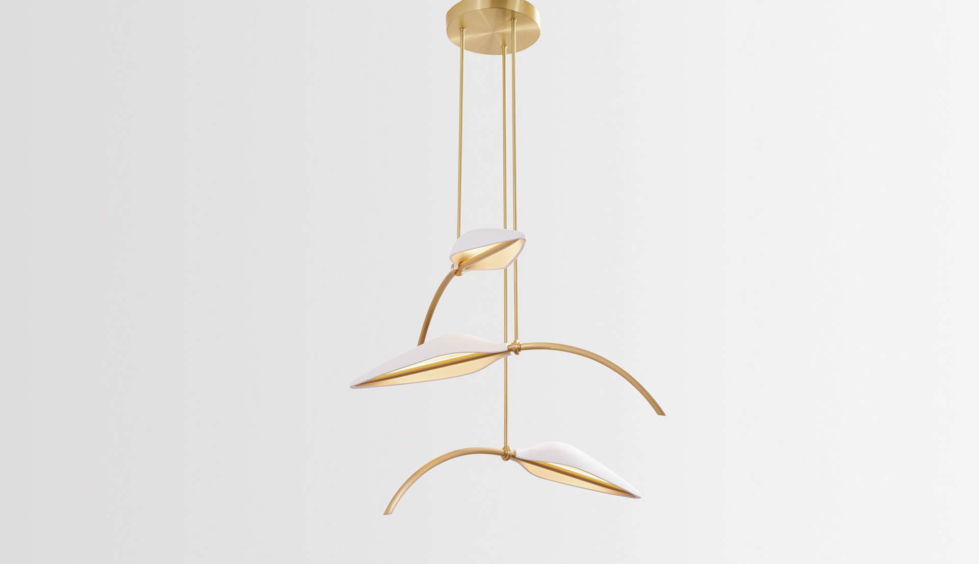 Spire Leaf Pendant (Falling Leaves)