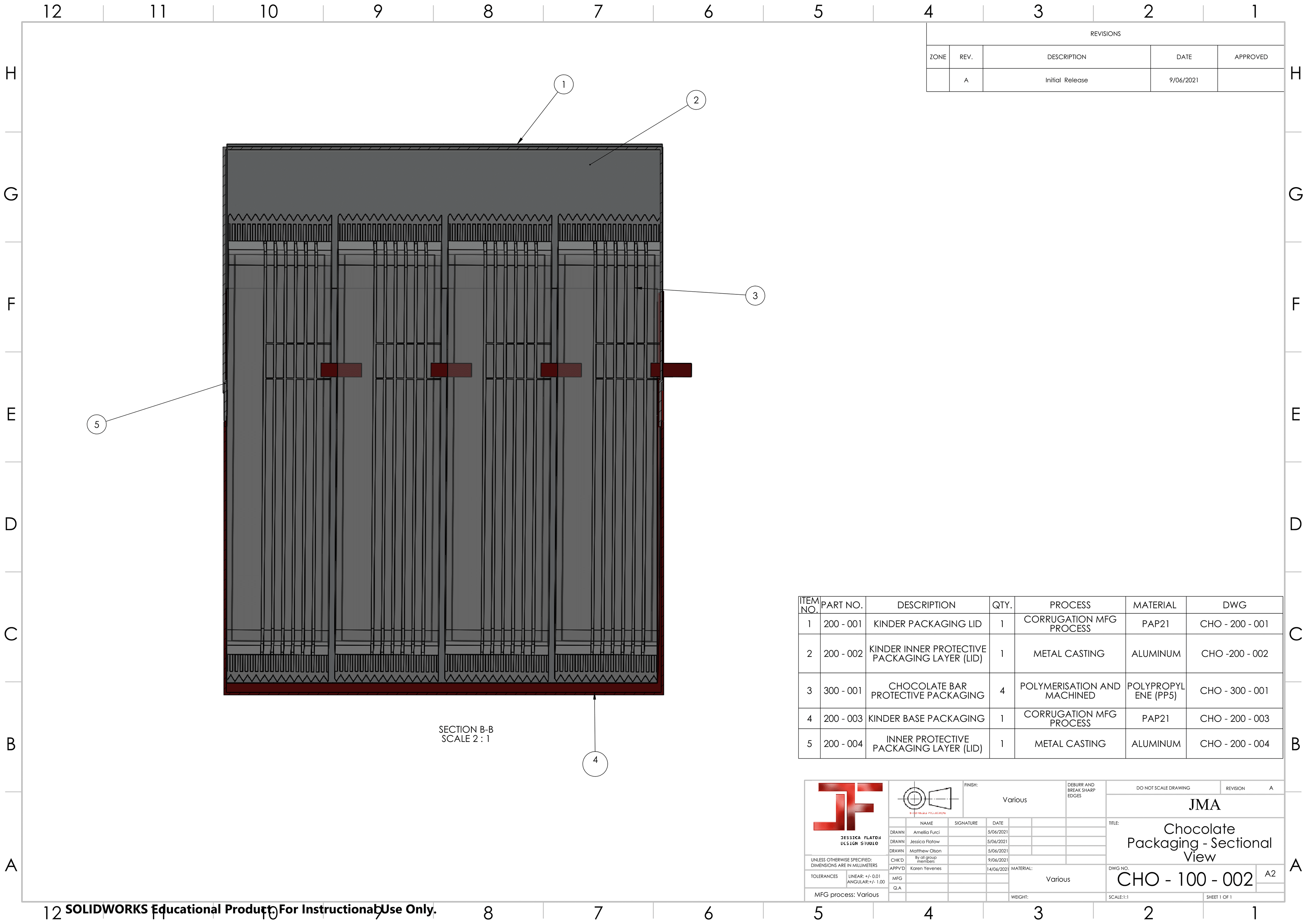 Internal Sectional View