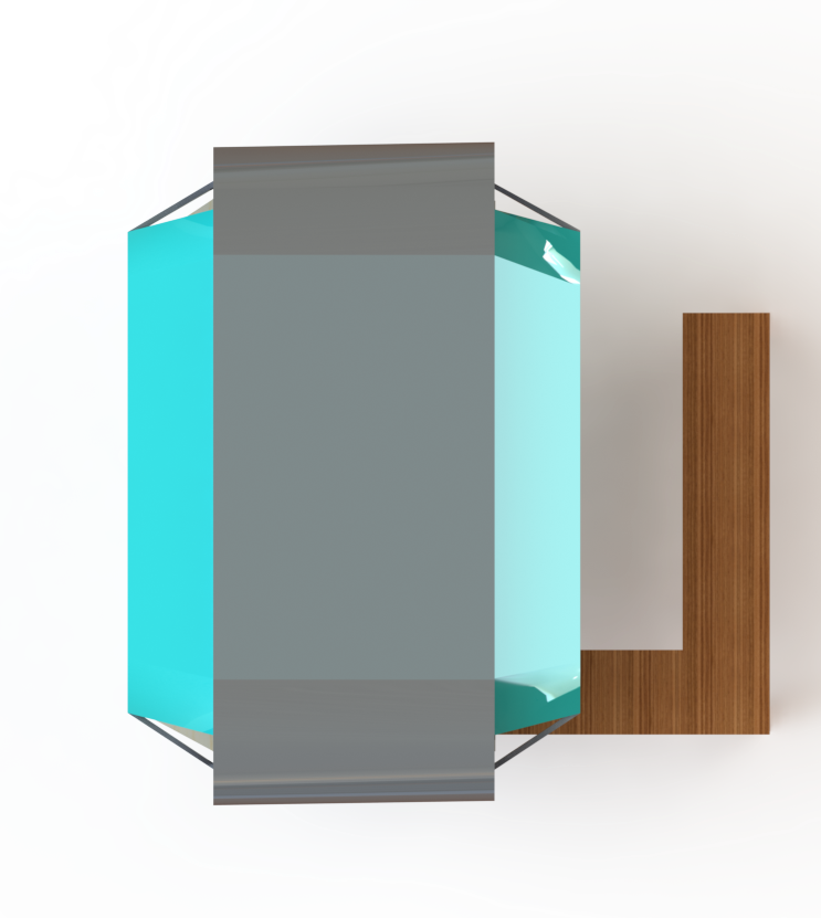 Covid - 19 Coffee Caravan - Top View Render