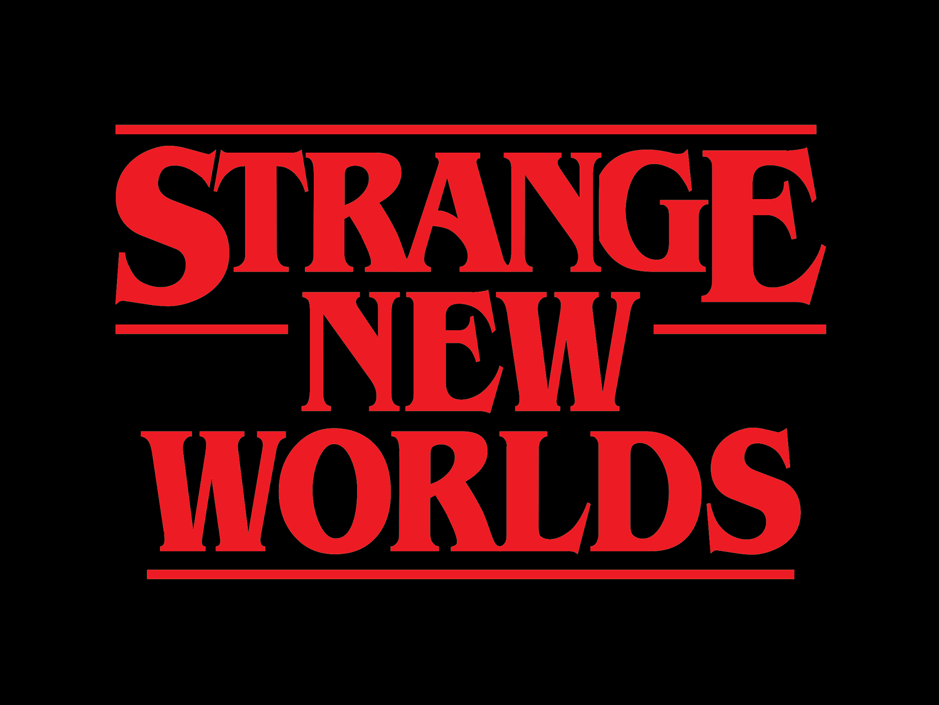 Star Trek parody of the Stranger Things title