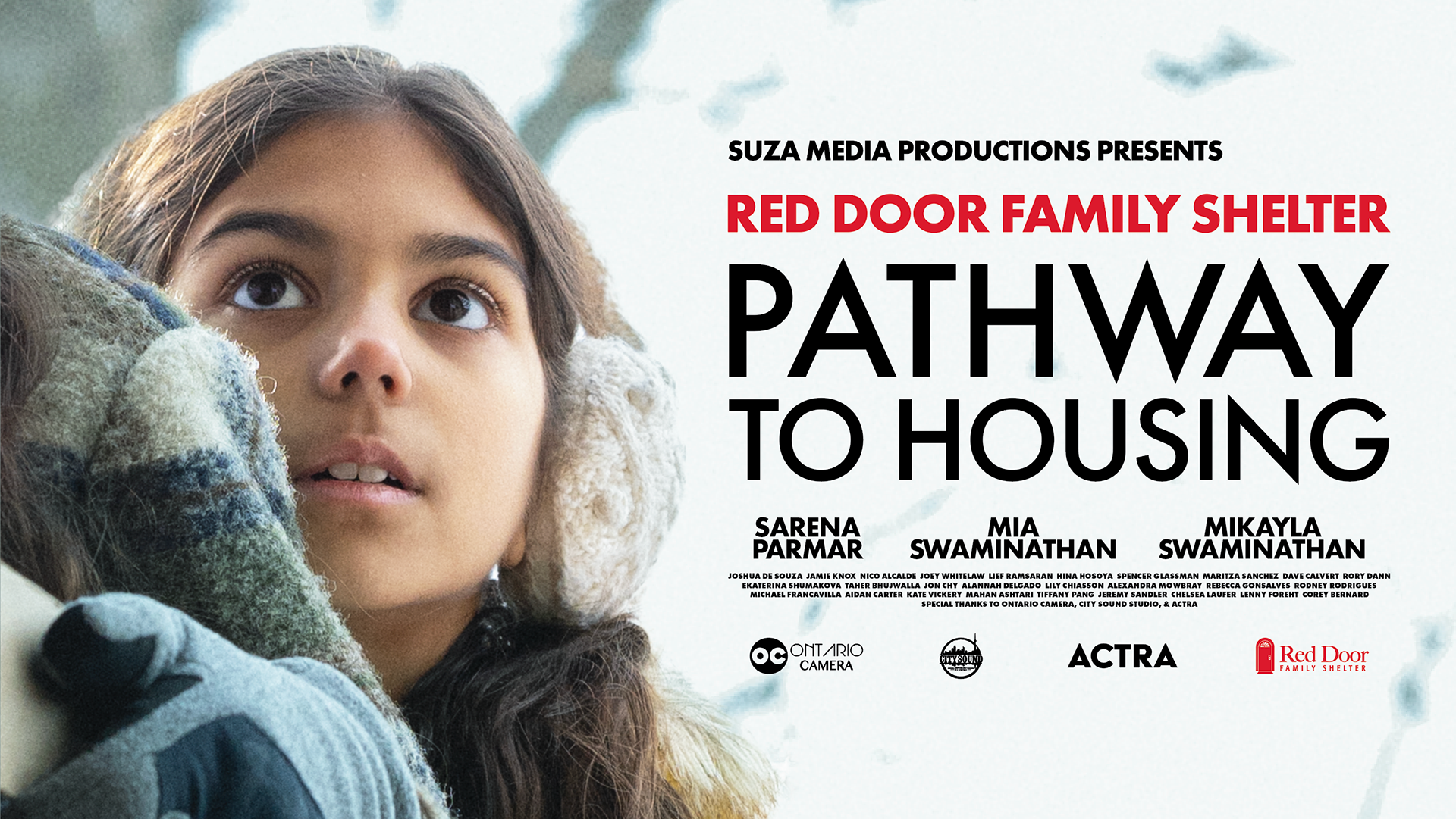 Short Film PSA Poster - Red Door Family Shelter, 2026