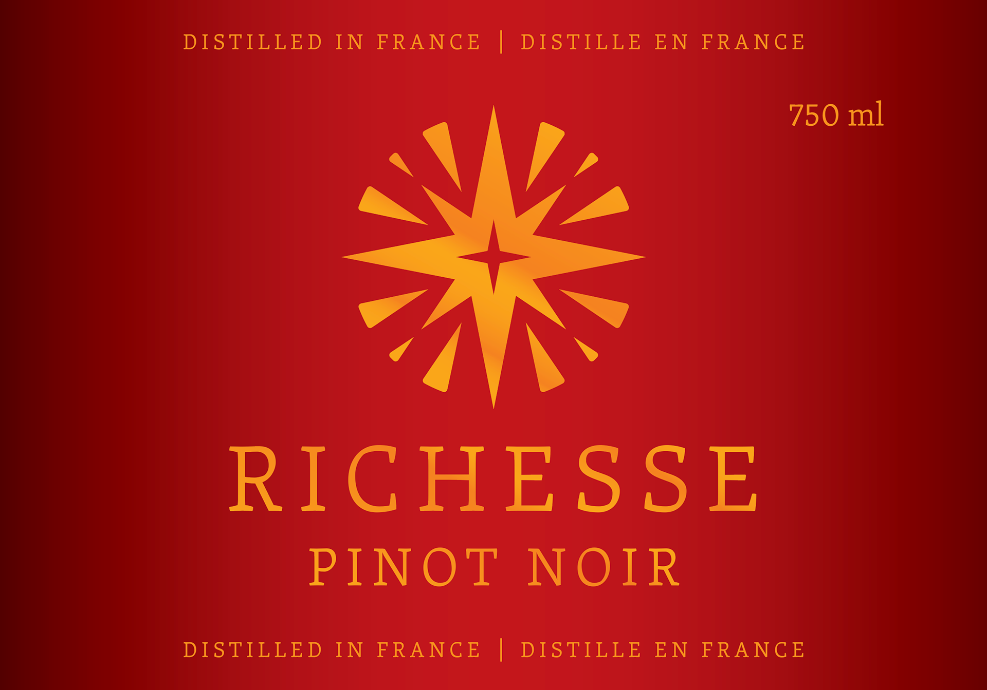 Wine Bottle Label - A Dance In The Snow, 2024