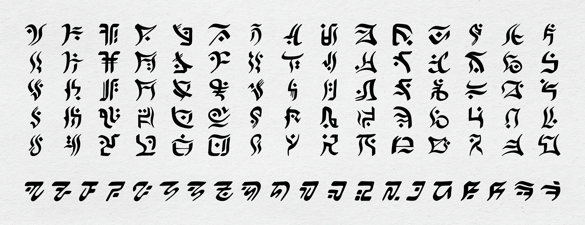Handwritten Alien Calligraphy - Star Trek: Strange New Worlds, 2026
