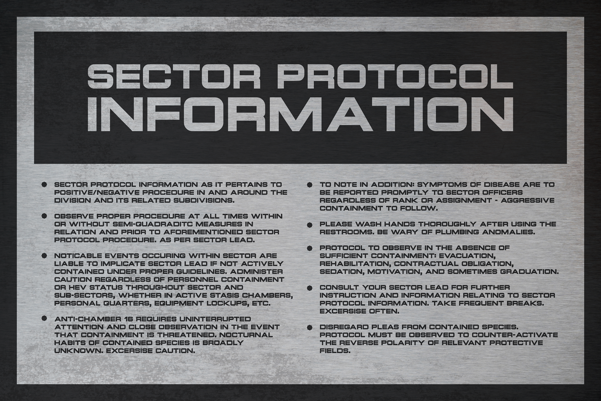 Industrial Signage - Star Trek: Strange New Worlds, 2026