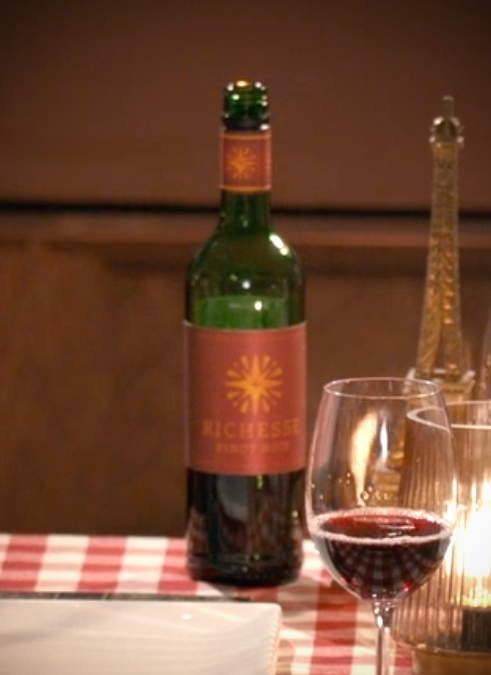 Wine Bottle Label - A Dance In The Snow, 2024