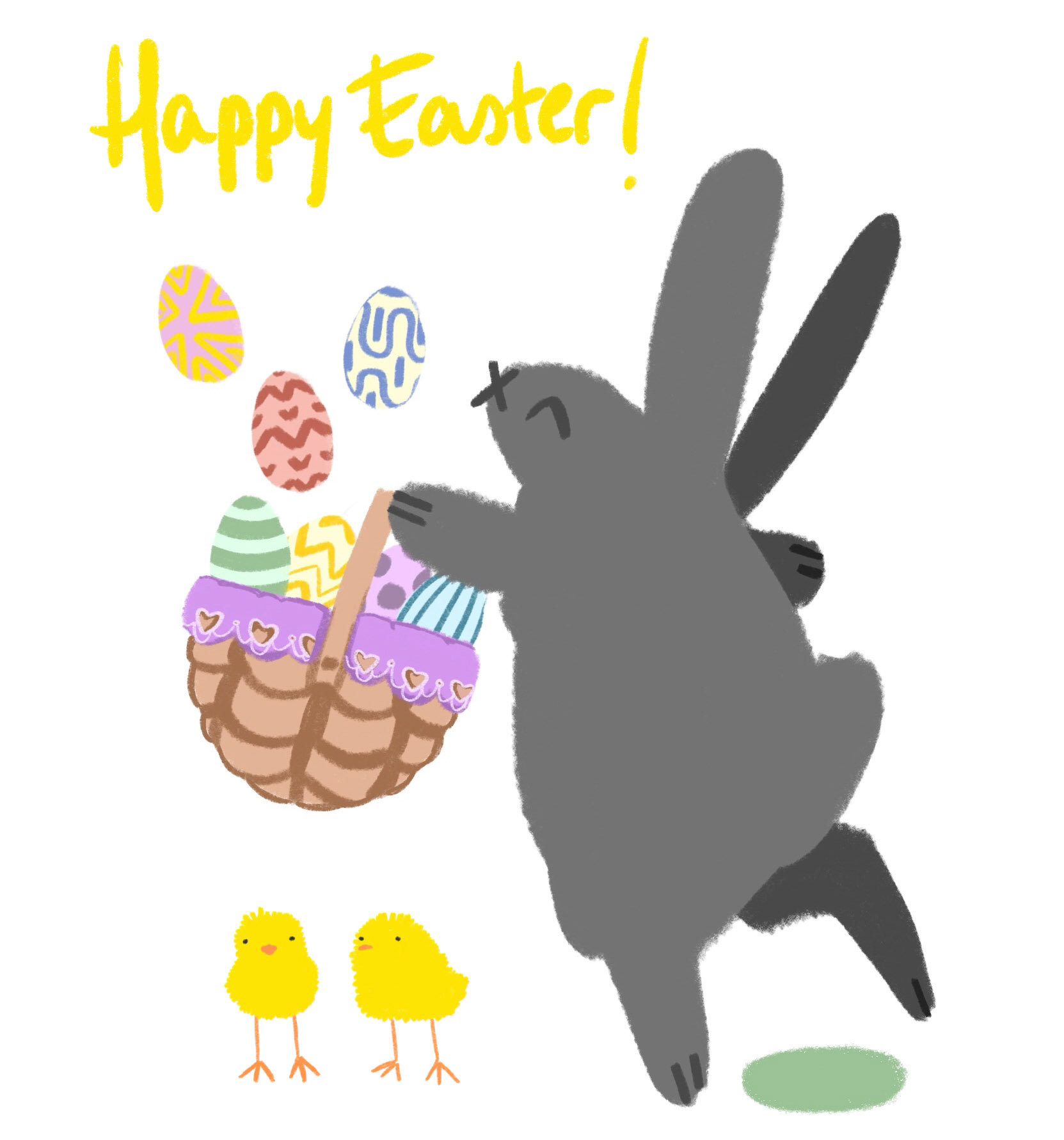 'Happy Easter!' Card