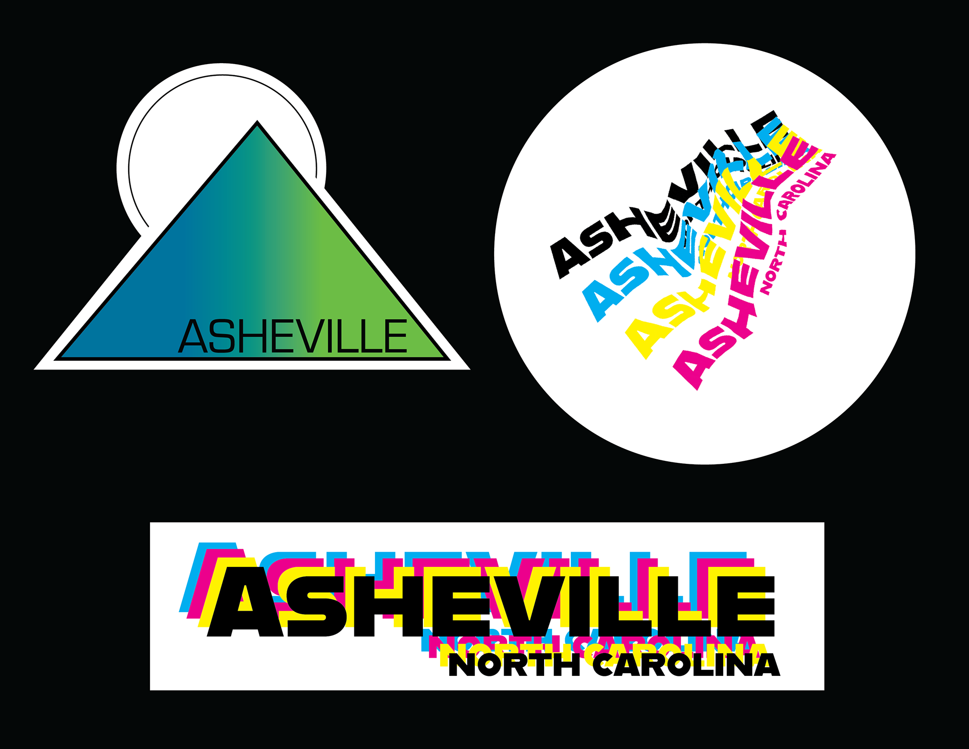 Asheville stickers