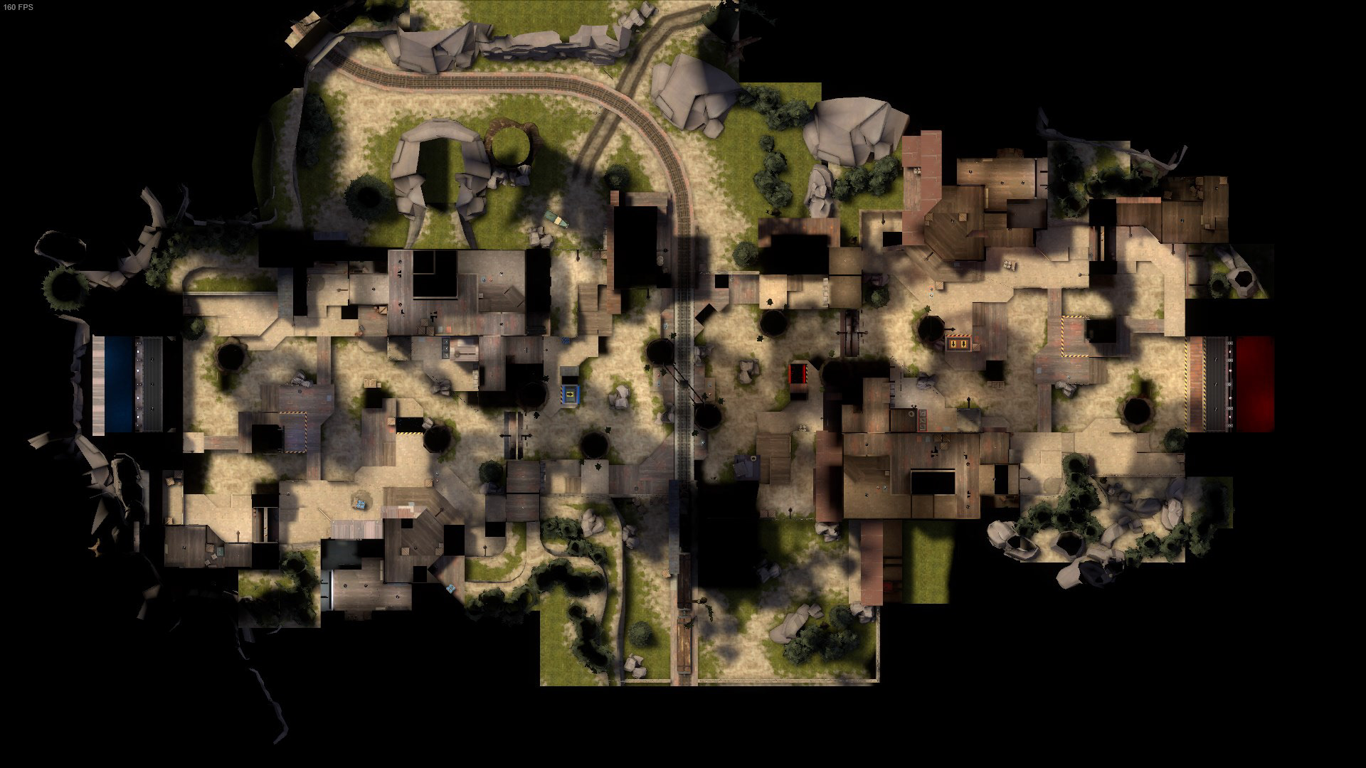 An overview of the map