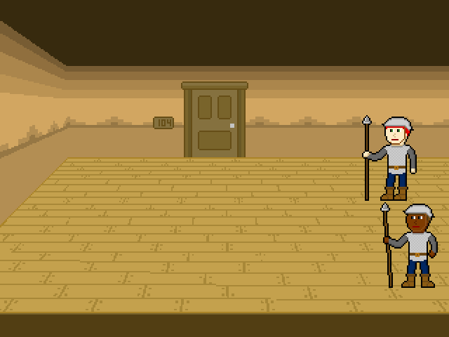 The background for the encounter in the Inn