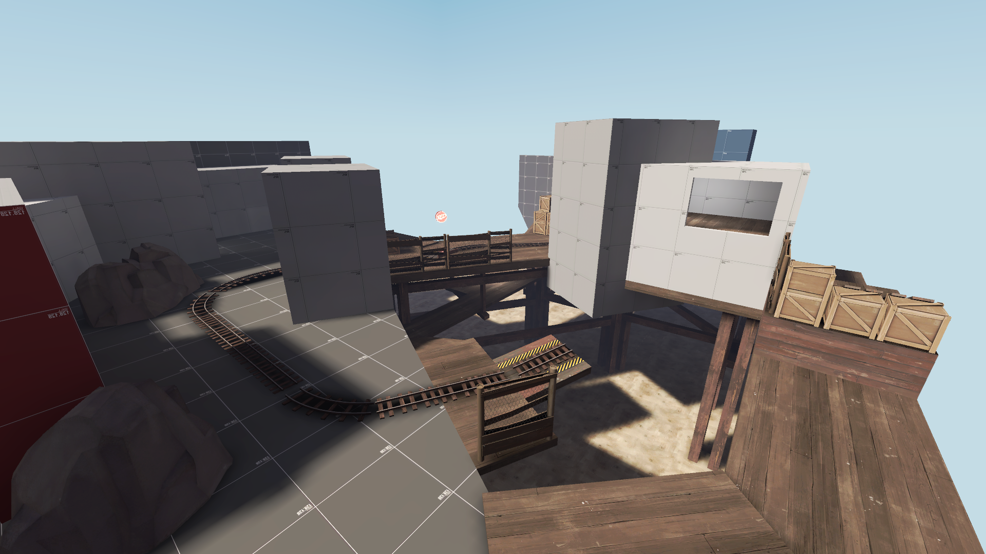 The second of two entries for MC2. The first stage was created by another participant, but this final stage was created by me
