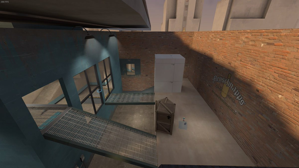 The alley on Underpass