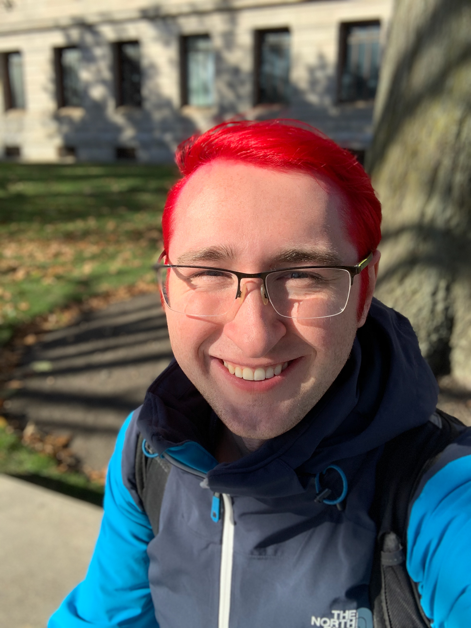 My red hair, a result of raising almost $8000 for The Trevor Project