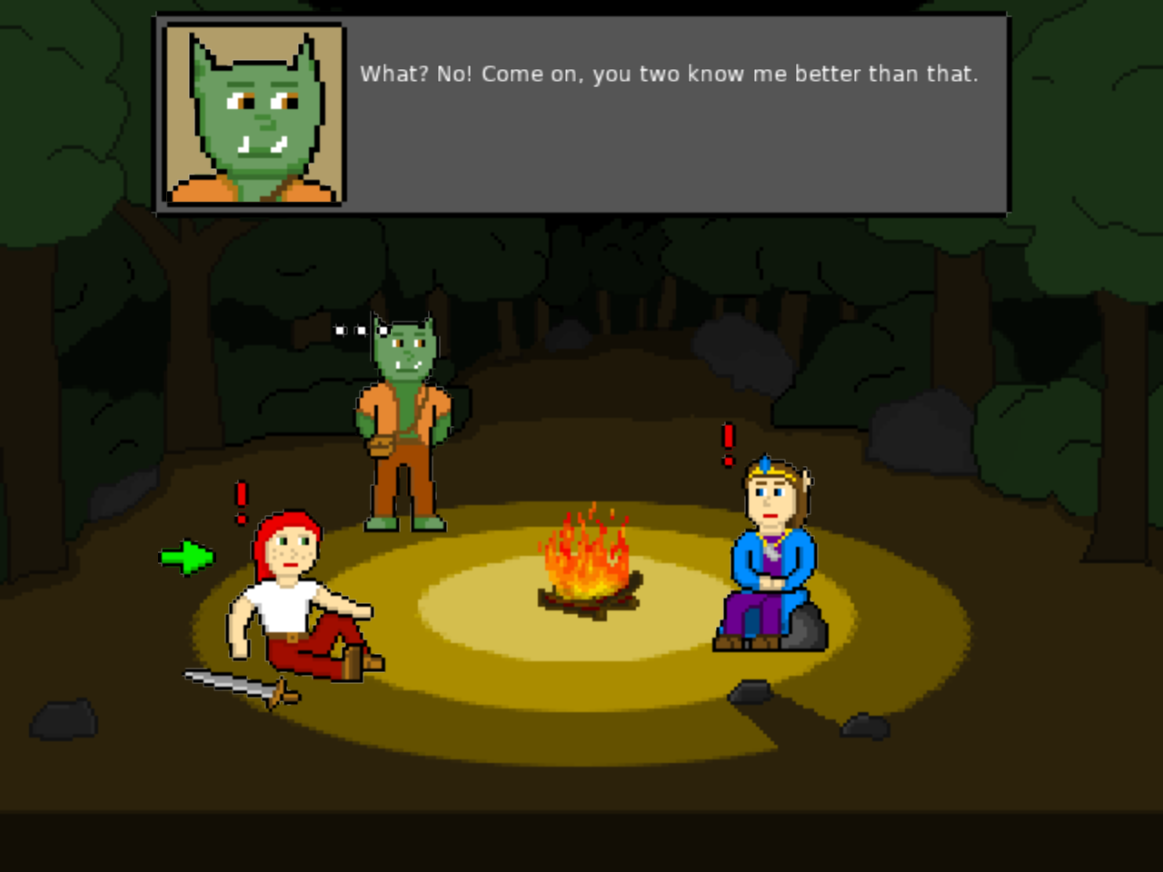 The conversion system allows for natural conversations to unfold witout repeating, but still giving players control over how it plays out.