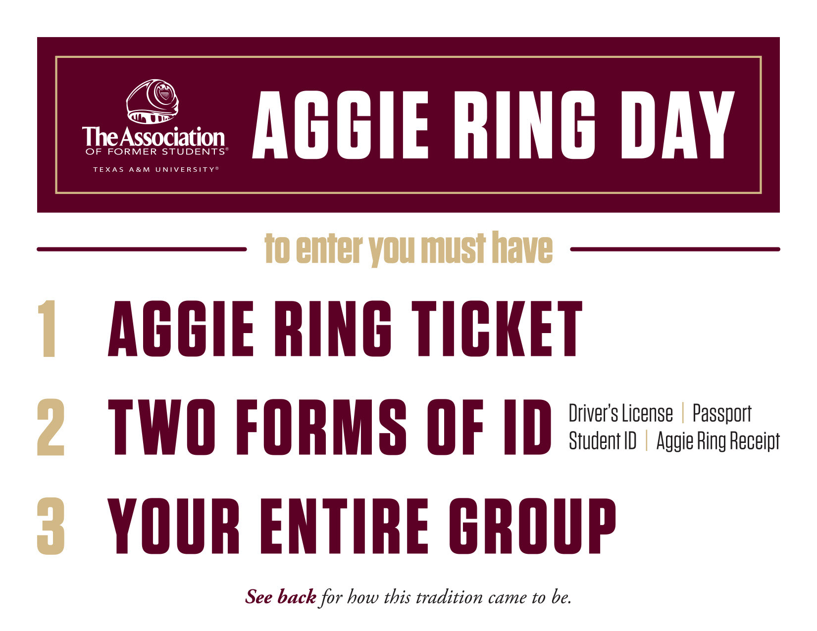 Ring Day Card (Front)