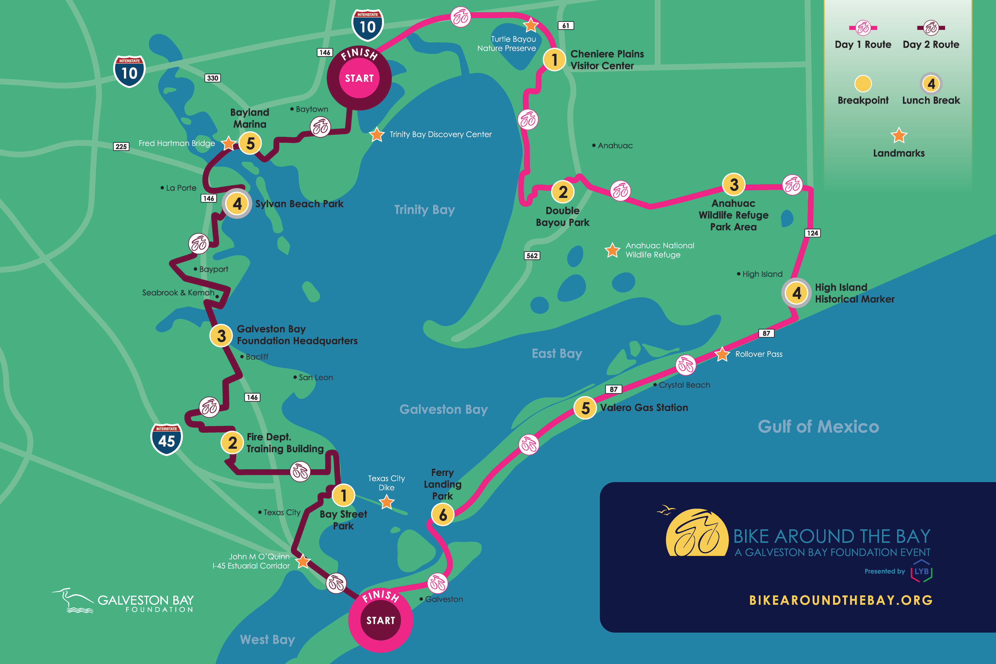 Map: Bike Around the Bay