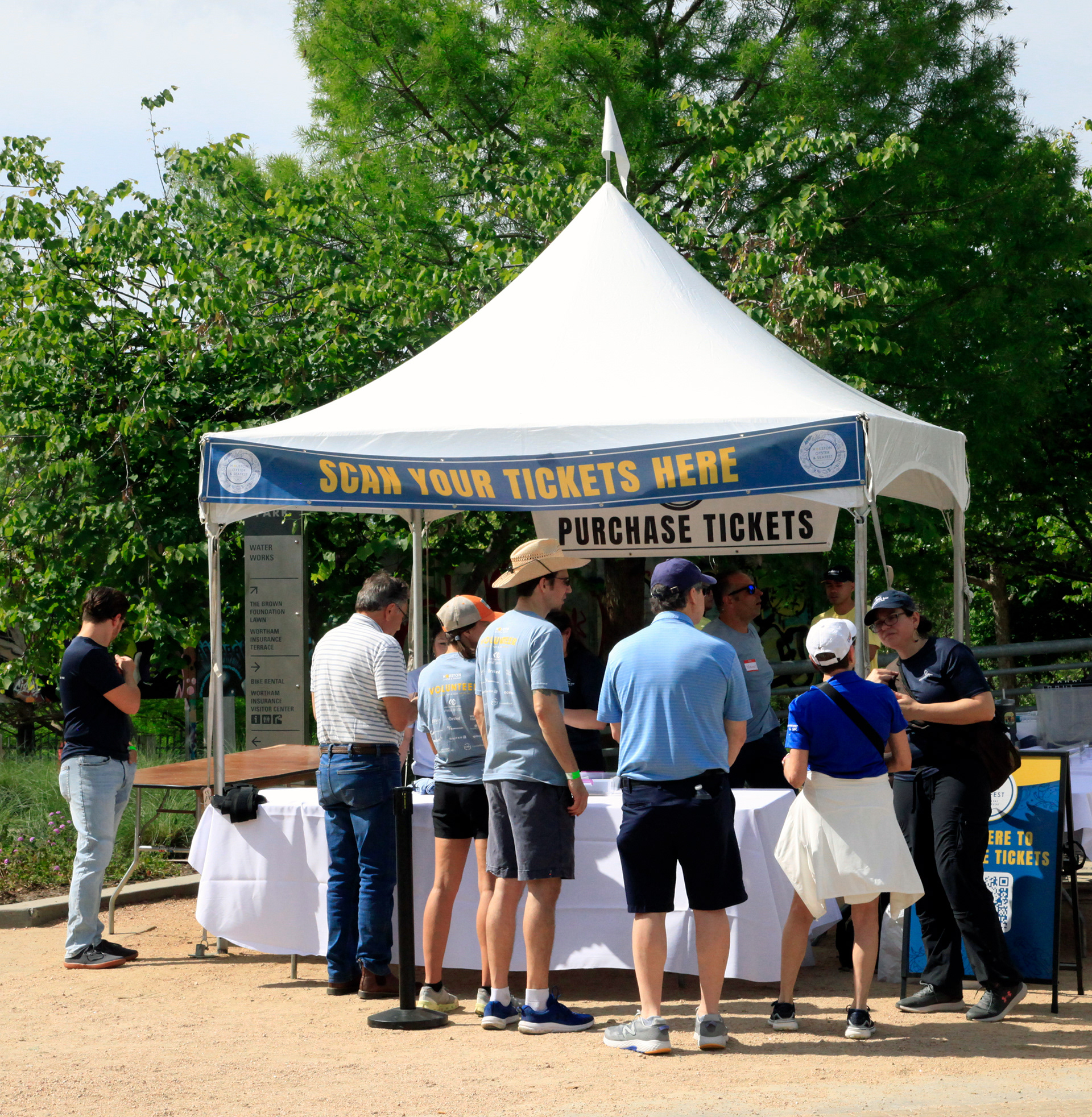 Tent Signage