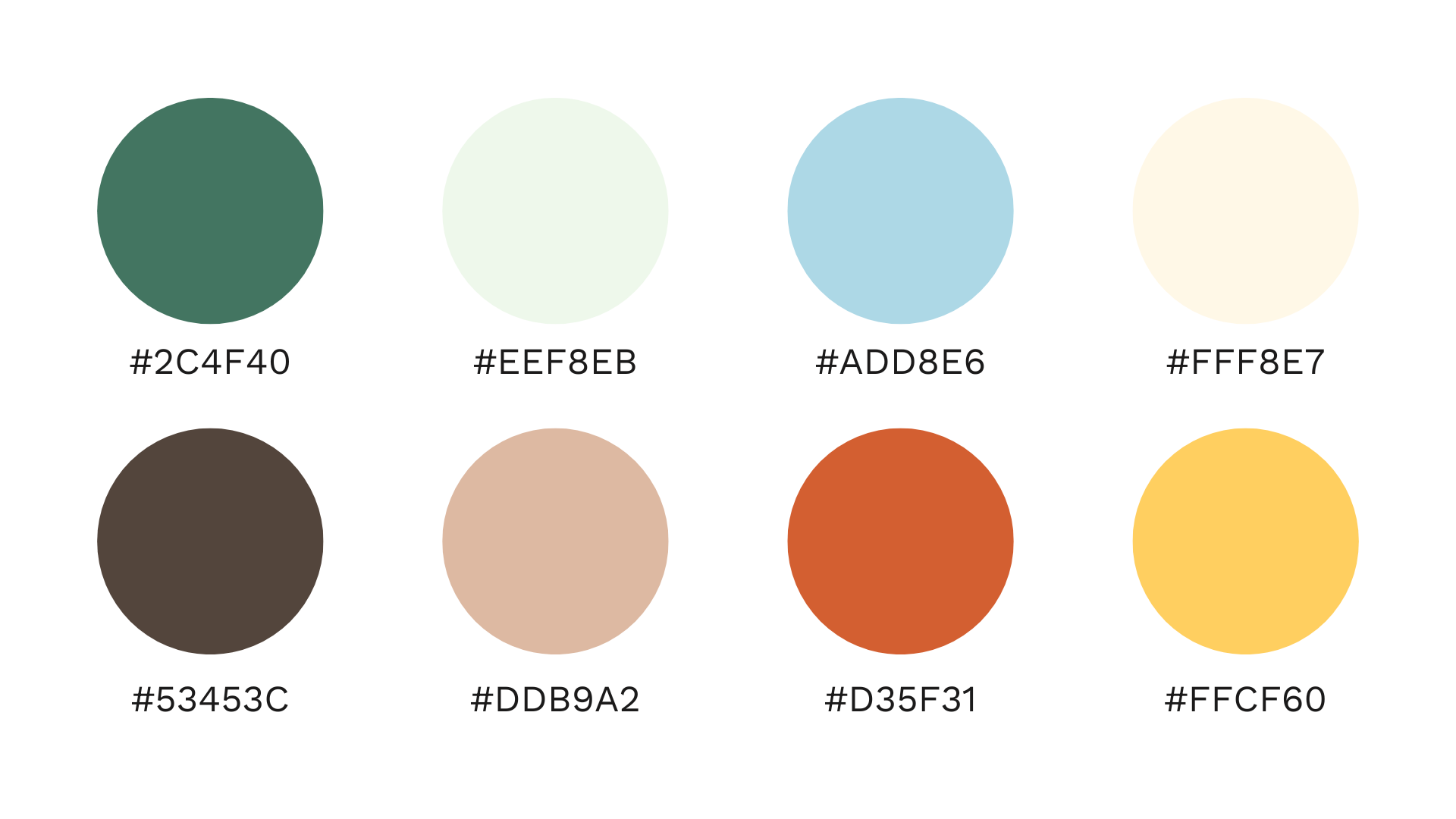 Recommended Brand Colors