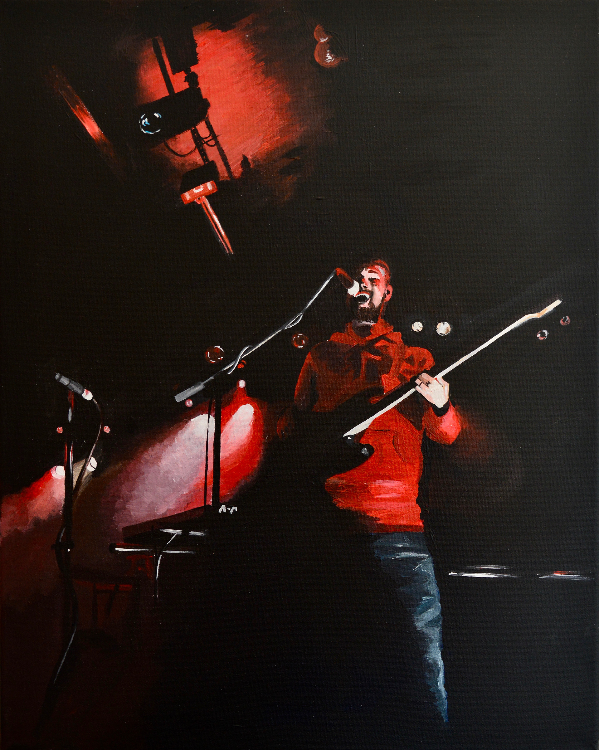 "Kodaline", 16"x20", acrylic on canvas