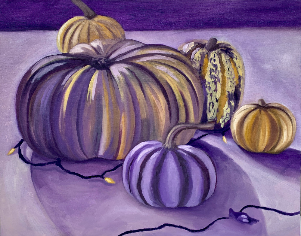 "Fall Still Life", 16"x20", oil on canvas