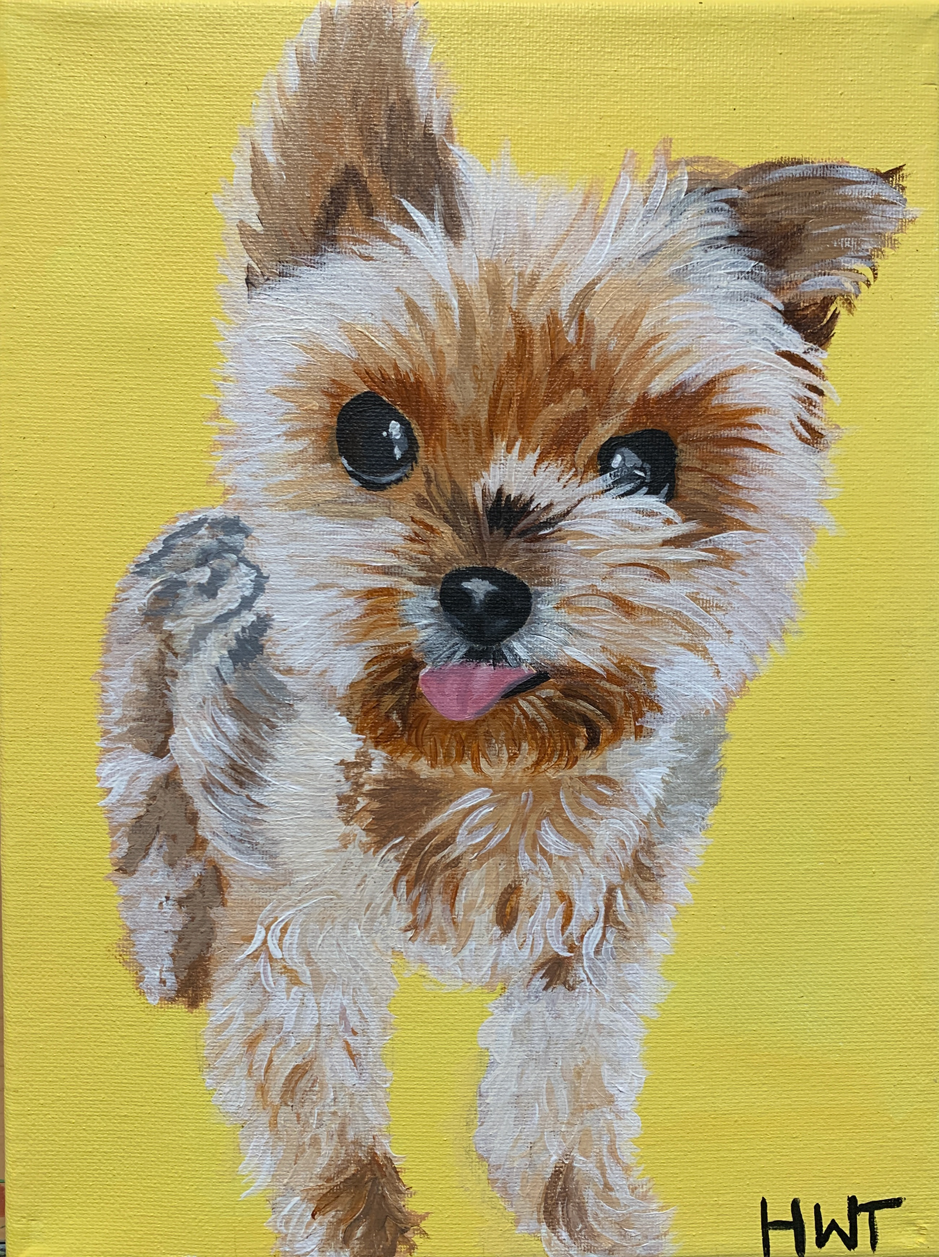 8"x10" acrylic on canvas