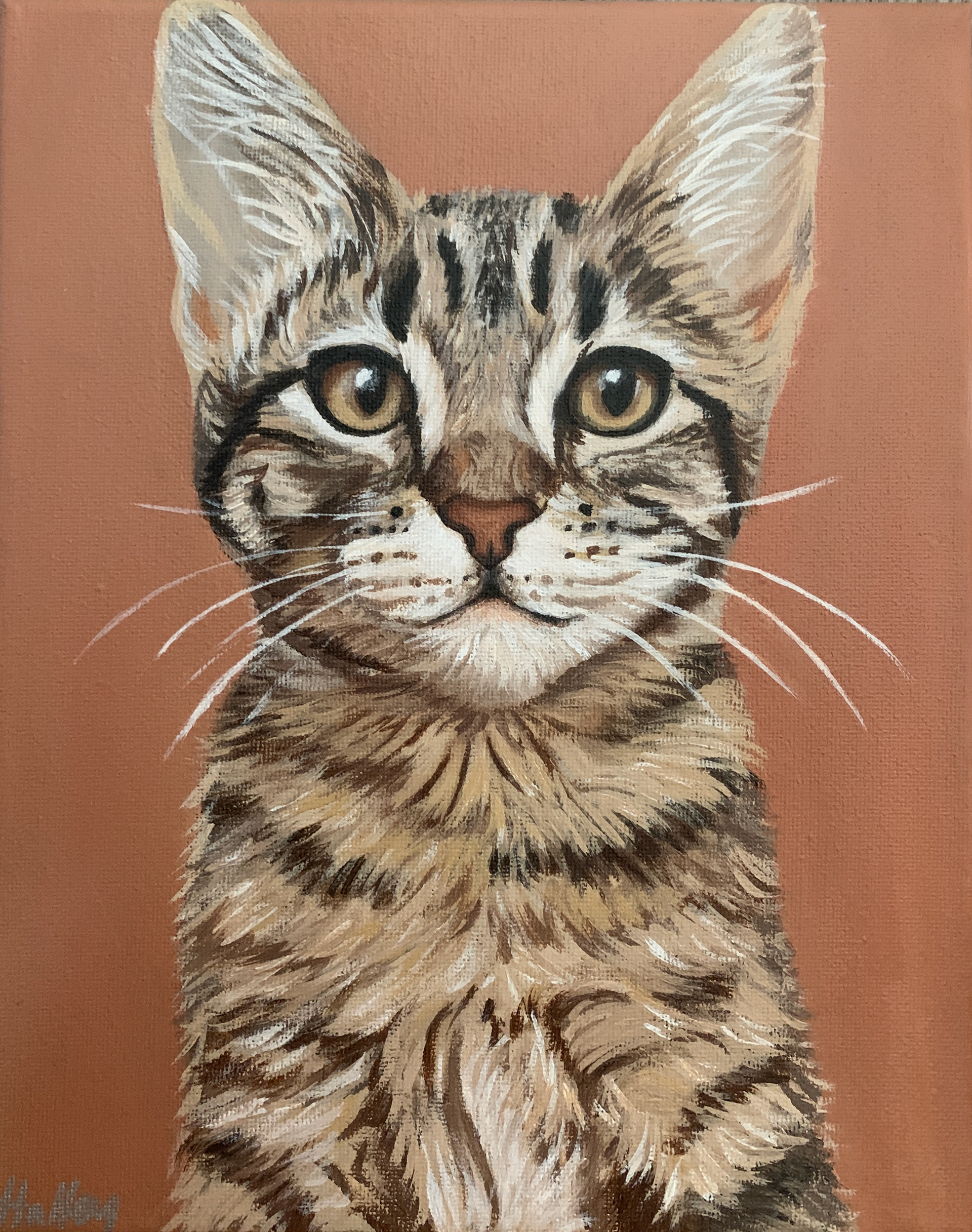 8"x10", acrylic on canvas