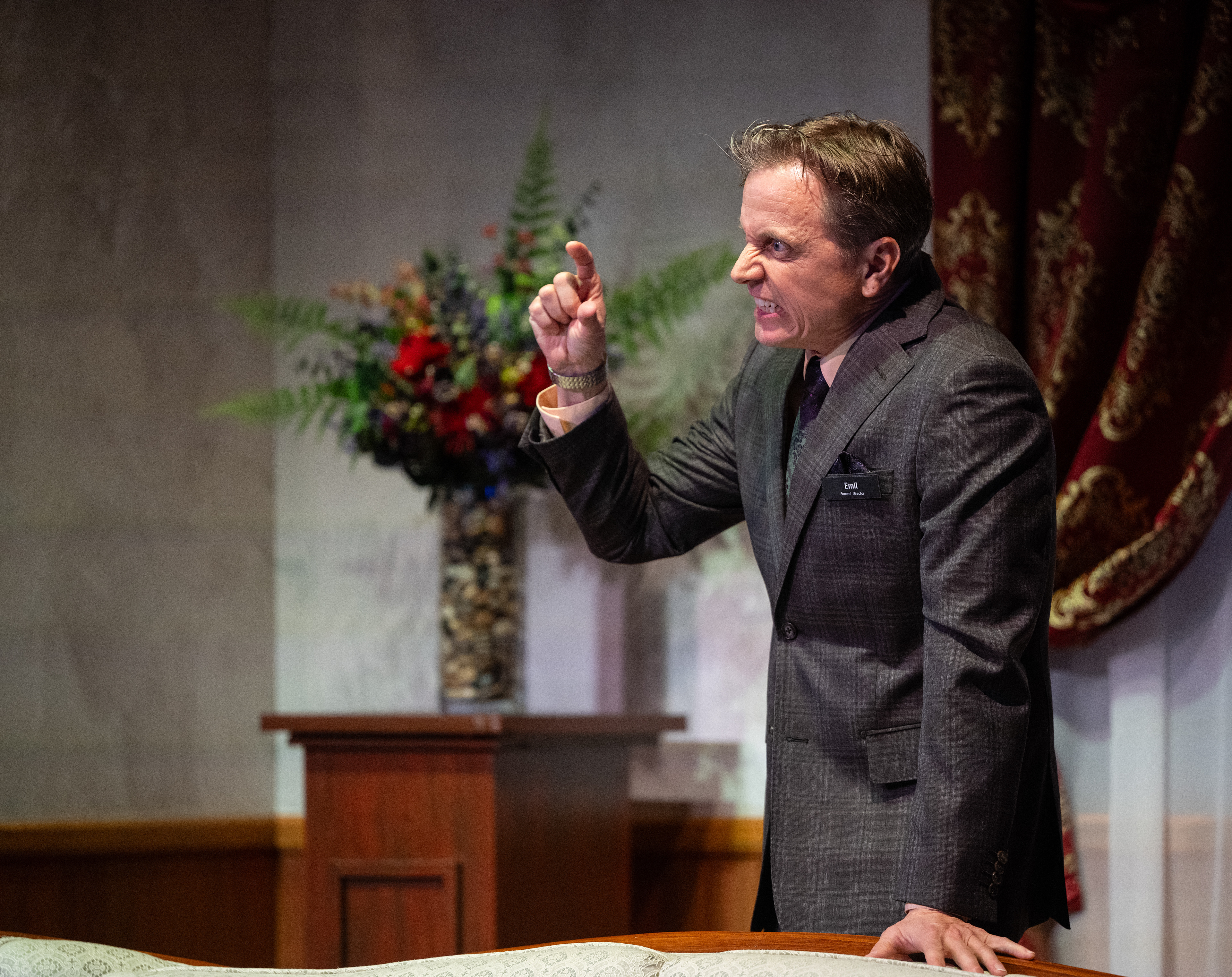 Director: Jacob Janssen Lighting: Kyle Cunningham, Jimmy Balistreri, Karen Wallace Set: Amy Sue Hazel Sound: Dee Etti-Williams PSM: Kelsey Brennan York TD: Alex Polzin Props: Haley Cranstoun  Cast: Ryan Schabach, Emma Rosenthal, Karen Moeller