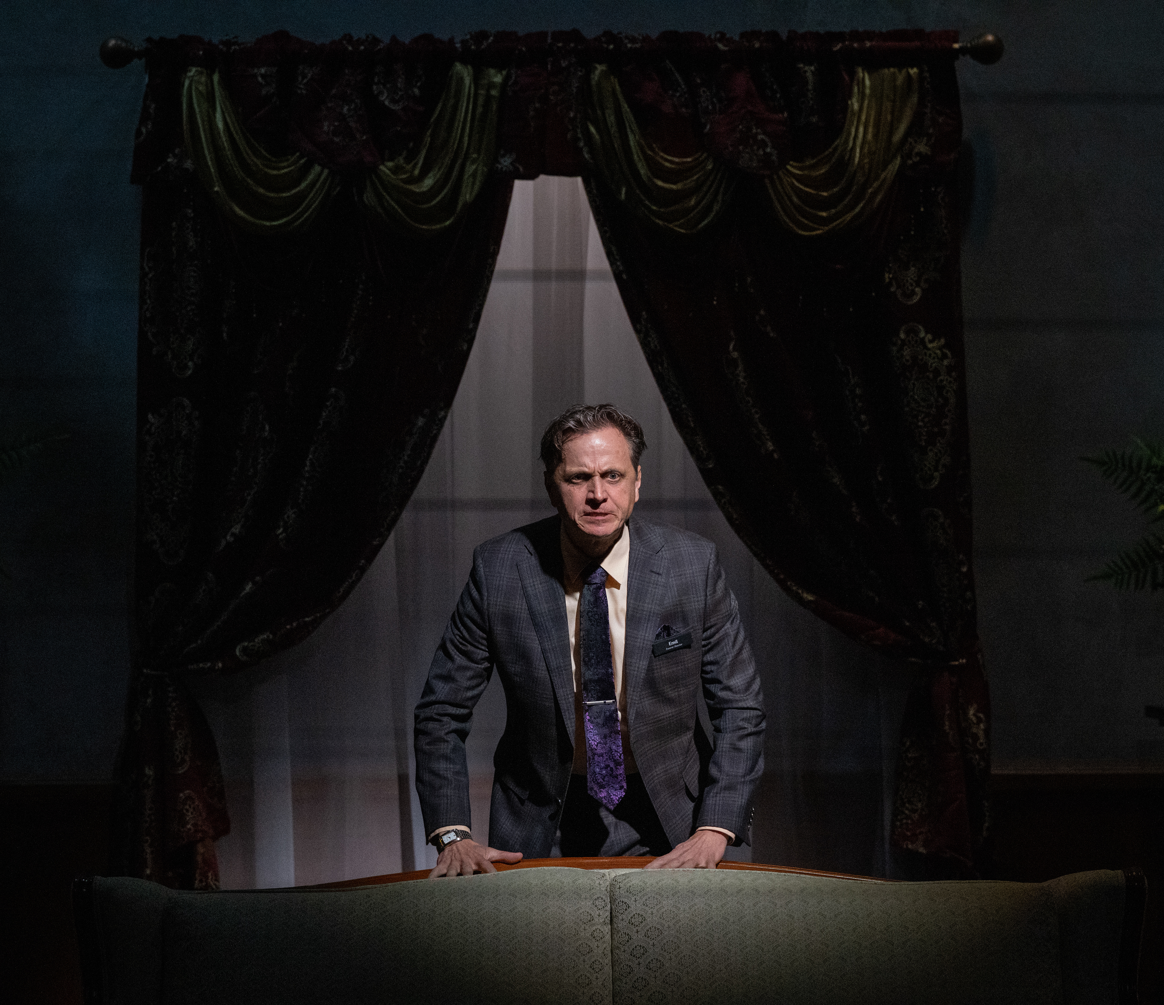 Director: Jacob Janssen Lighting: Kyle Cunningham, Jimmy Balistreri, Karen Wallace Set: Amy Sue Hazel Sound: Dee Etti-Williams PSM: Kelsey Brennan York TD: Alex Polzin Props: Haley Cranstoun  Cast: Ryan Schabach, Emma Rosenthal, Karen Moeller