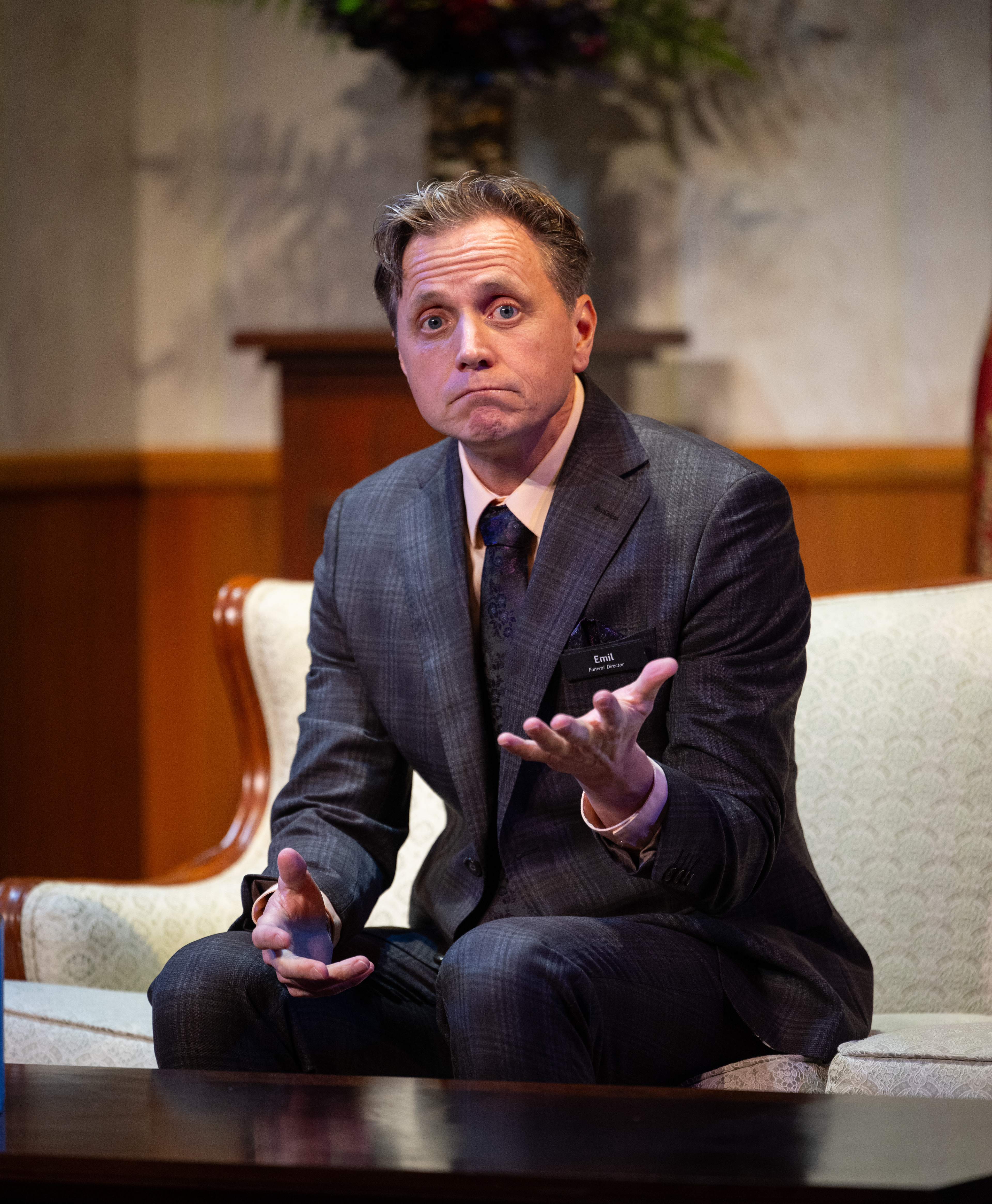 Director: Jacob Janssen Lighting: Kyle Cunningham, Jimmy Balistreri, Karen Wallace Set: Amy Sue Hazel Sound: Dee Etti-Williams PSM: Kelsey Brennan York TD: Alex Polzin Props: Haley Cranstoun  Cast: Ryan Schabach, Emma Rosenthal, Karen Moeller