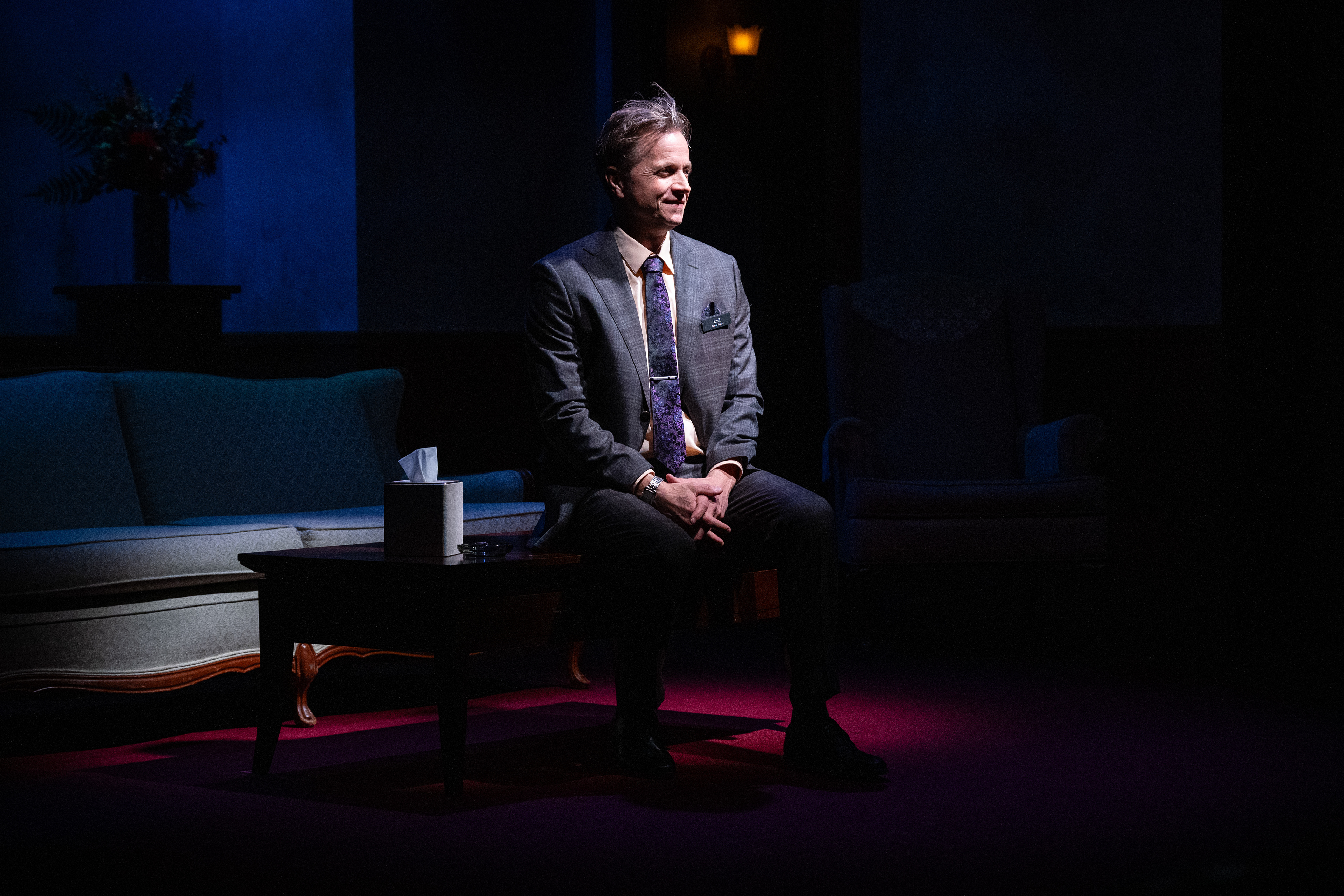 Director: Jacob Janssen Lighting: Kyle Cunningham, Jimmy Balistreri, Karen Wallace Set: Amy Sue Hazel Sound: Dee Etti-Williams PSM: Kelsey Brennan York TD: Alex Polzin Props: Haley Cranstoun  Cast: Ryan Schabach, Emma Rosenthal, Karen Moeller